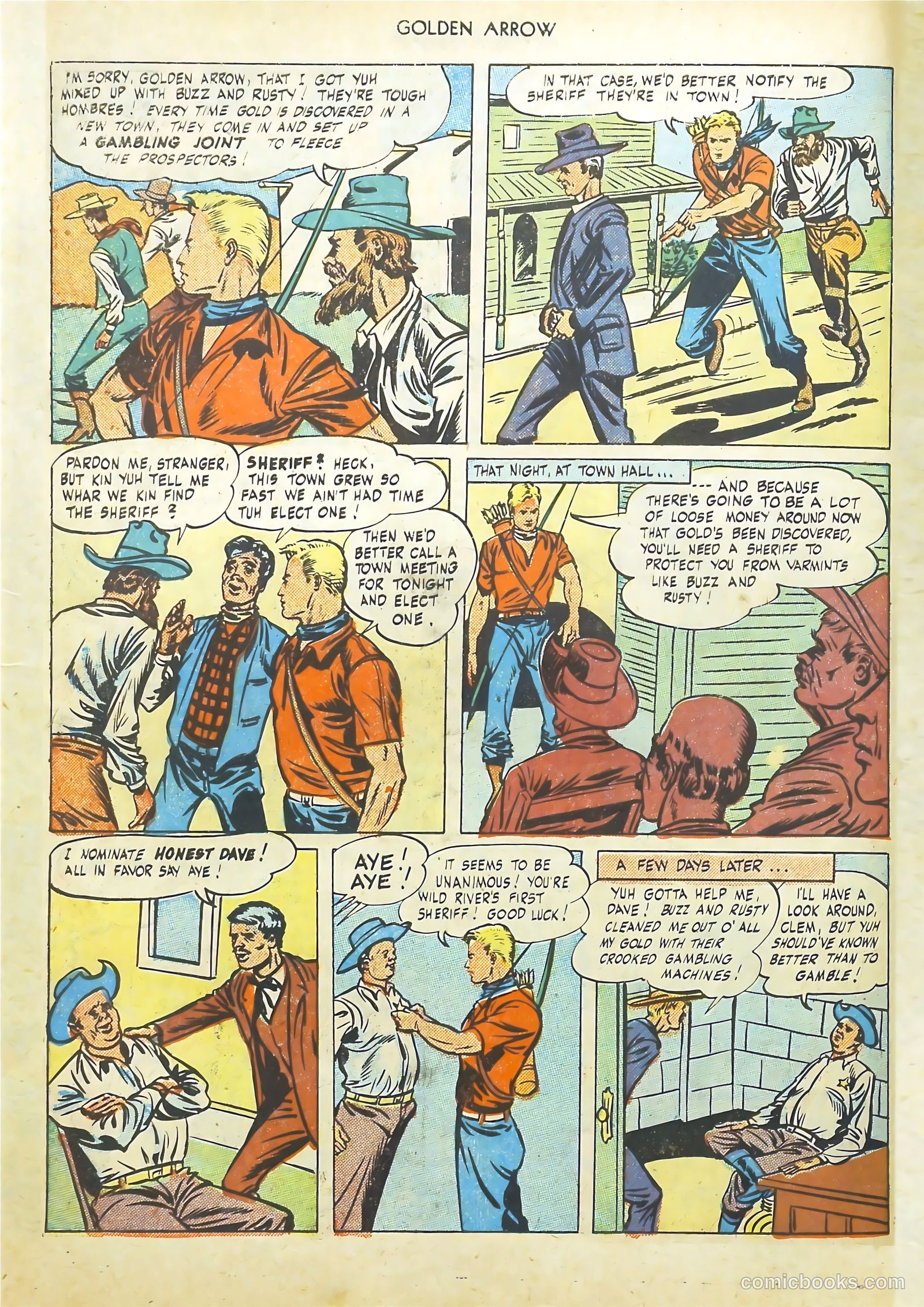 Golden Arrow #6 — page 6 of 37