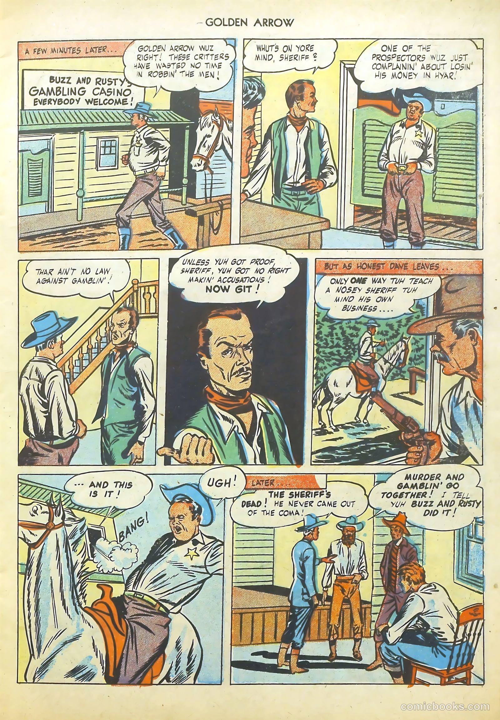 Golden Arrow #6 — page 7 of 37