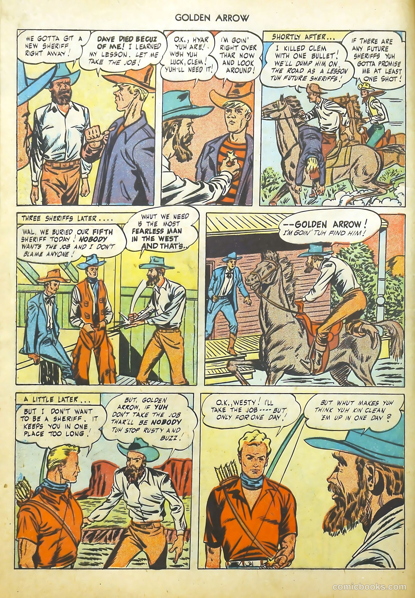 Golden Arrow #6 — page 8 of 37