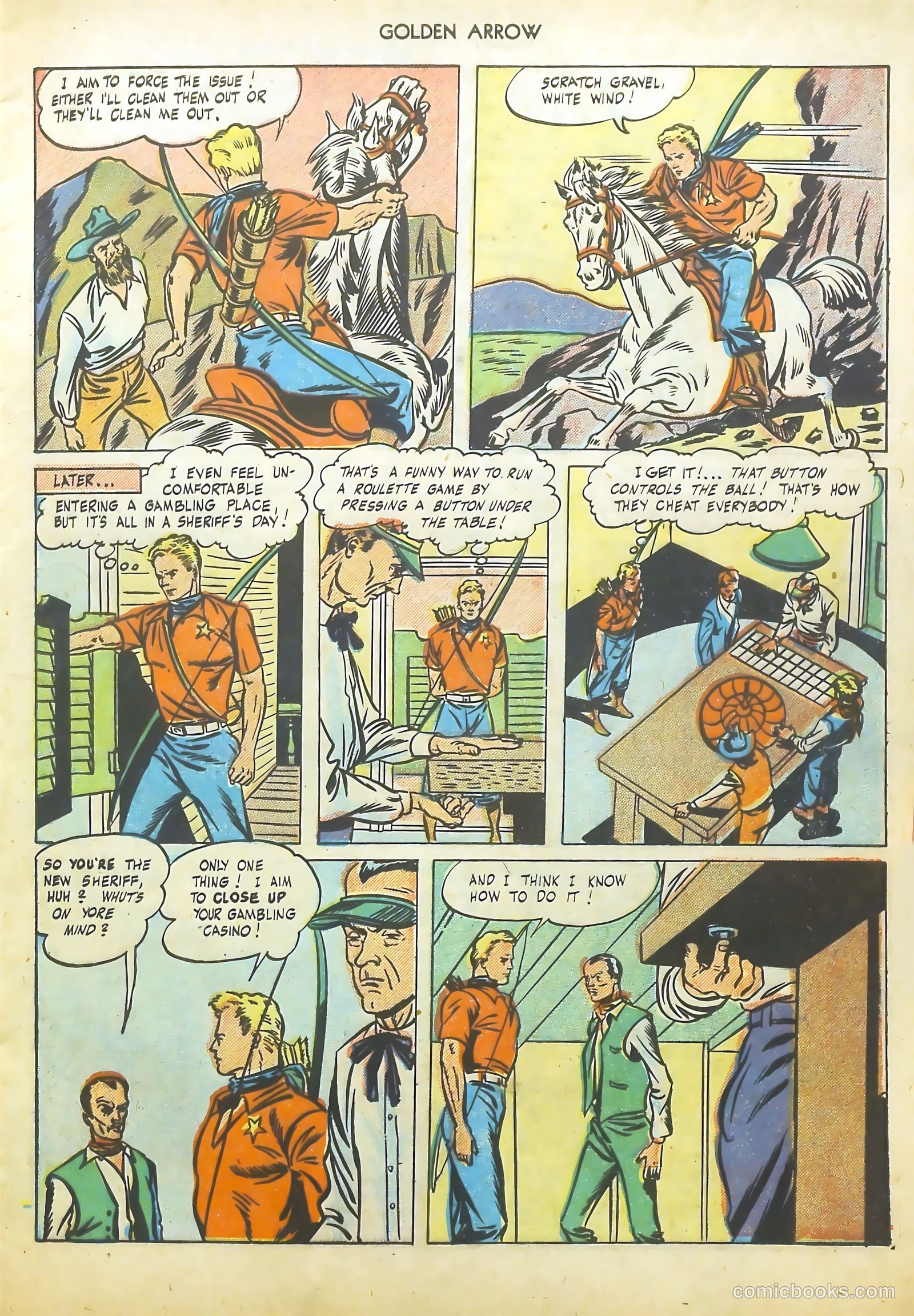 Golden Arrow #6 — page 9 of 37