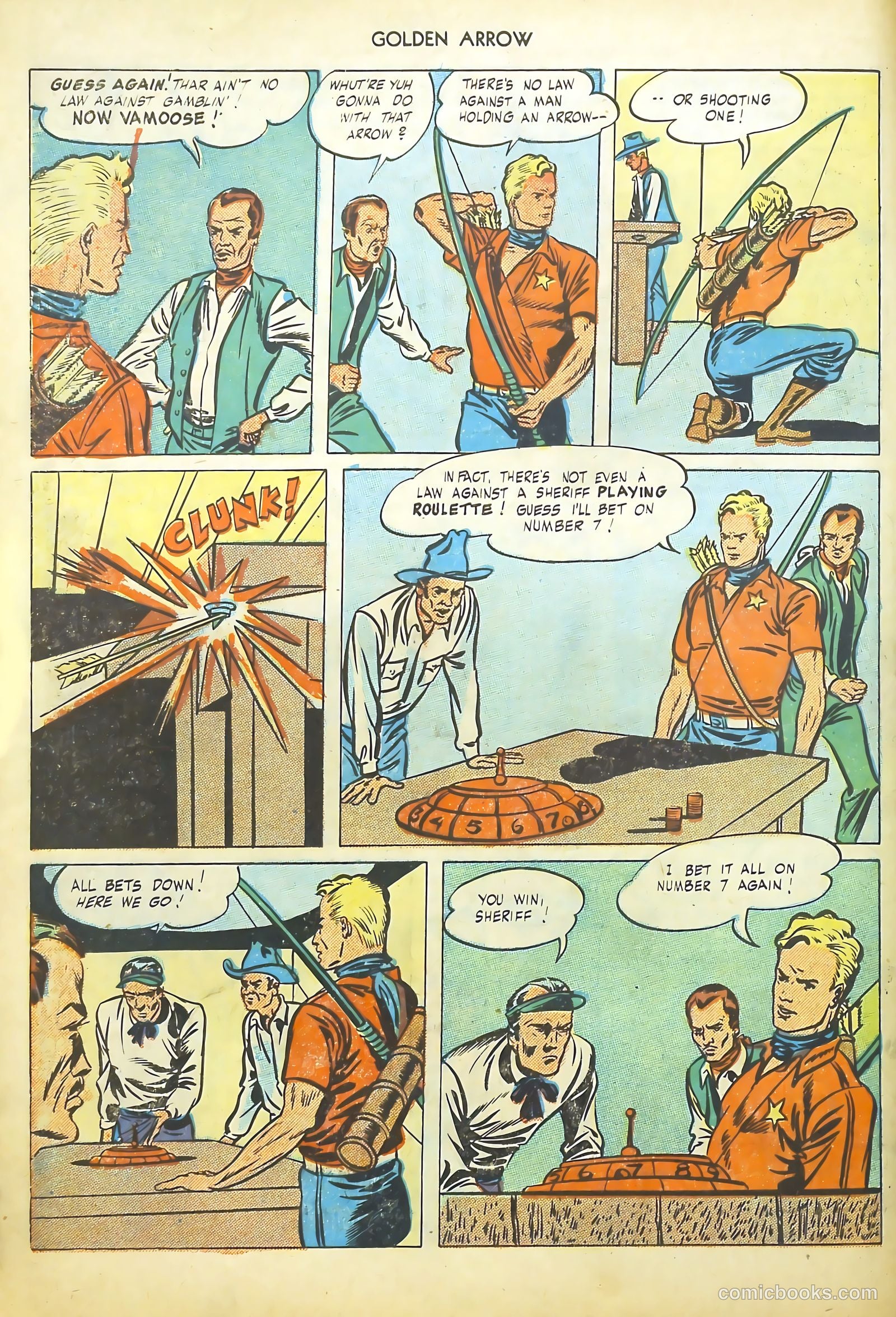 Golden Arrow #6 — page 10 of 37