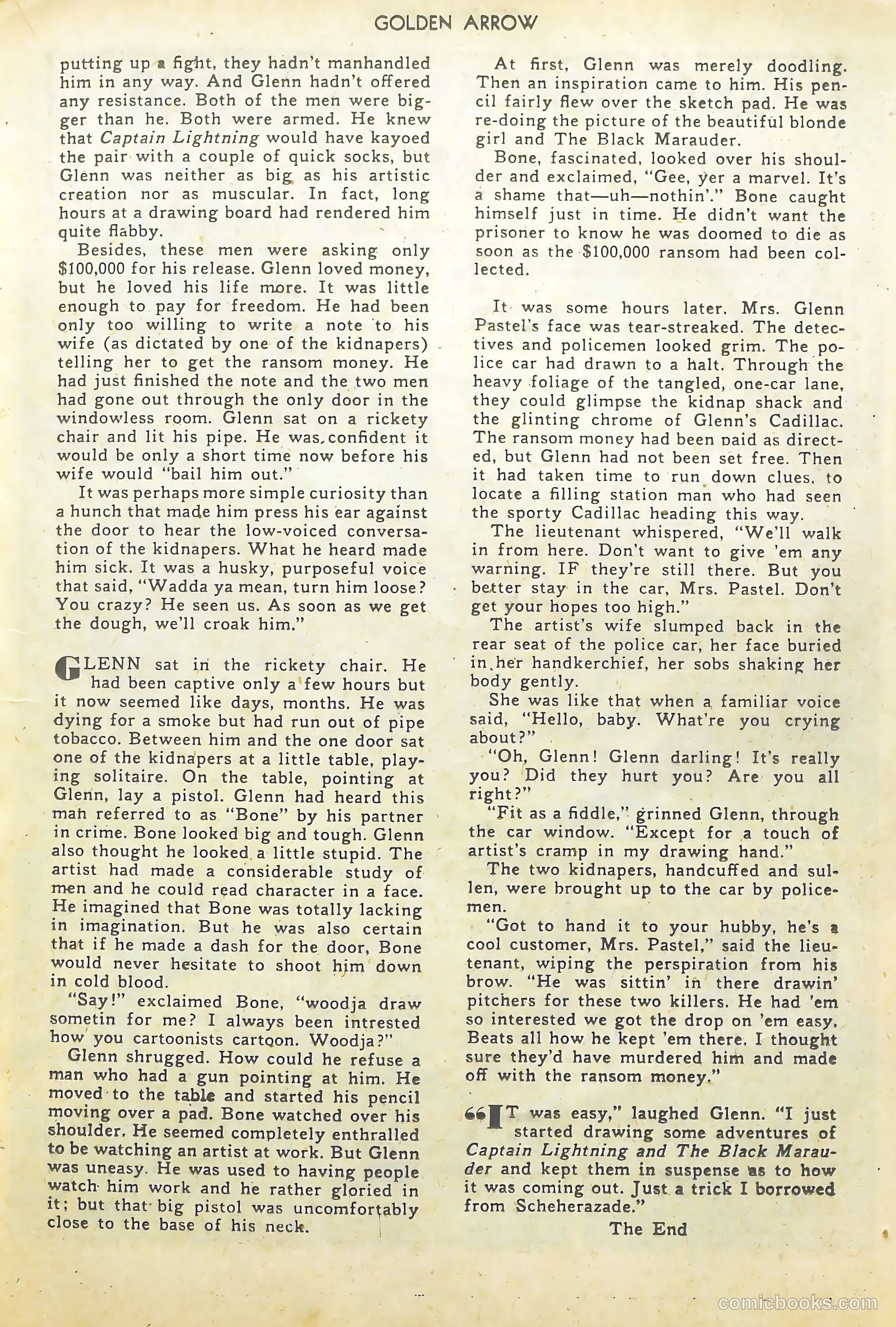 Golden Arrow #6 — page 17 of 37