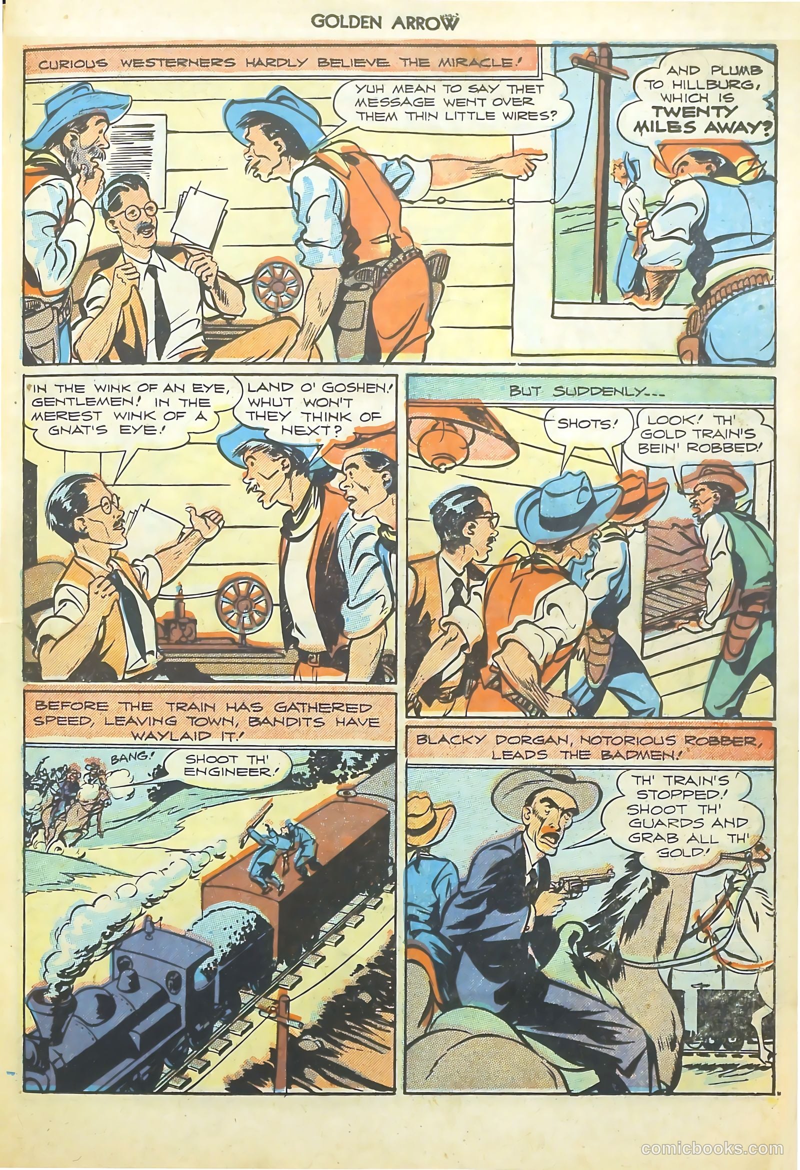 Golden Arrow #6 — page 23 of 37