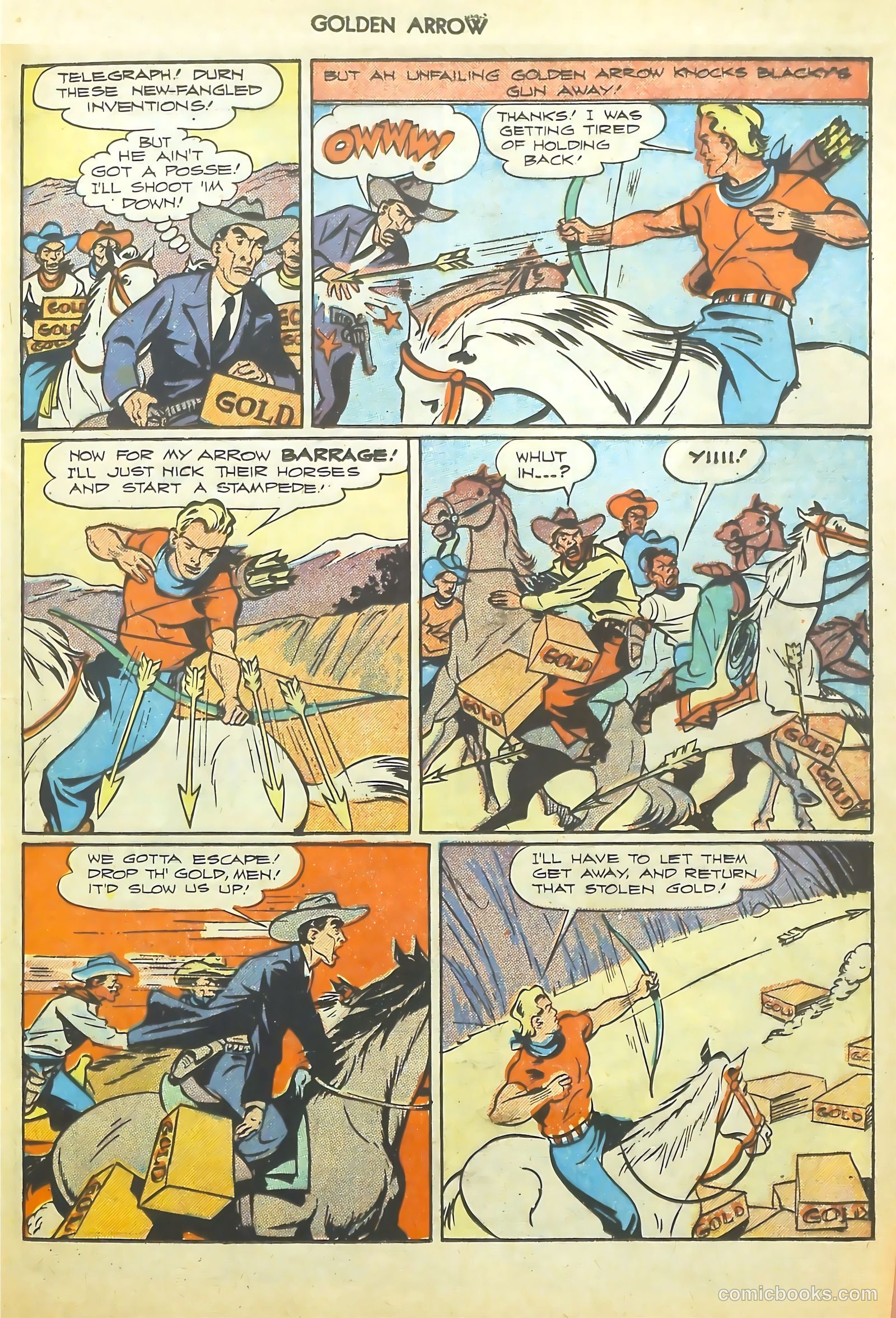 Golden Arrow #6 — page 25 of 37
