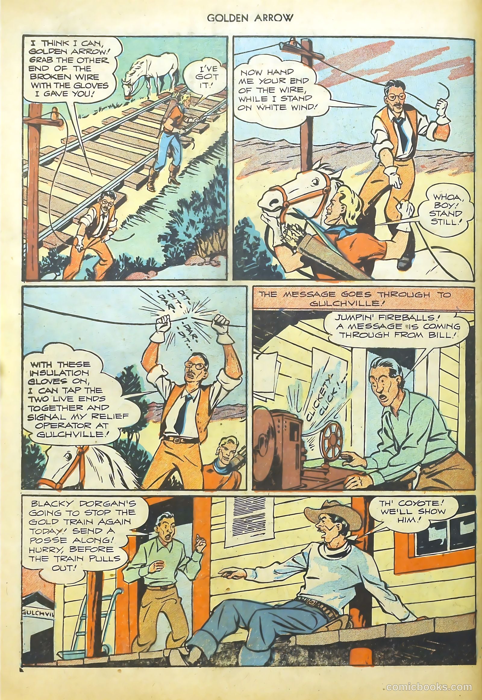 Golden Arrow #6 — page 30 of 37