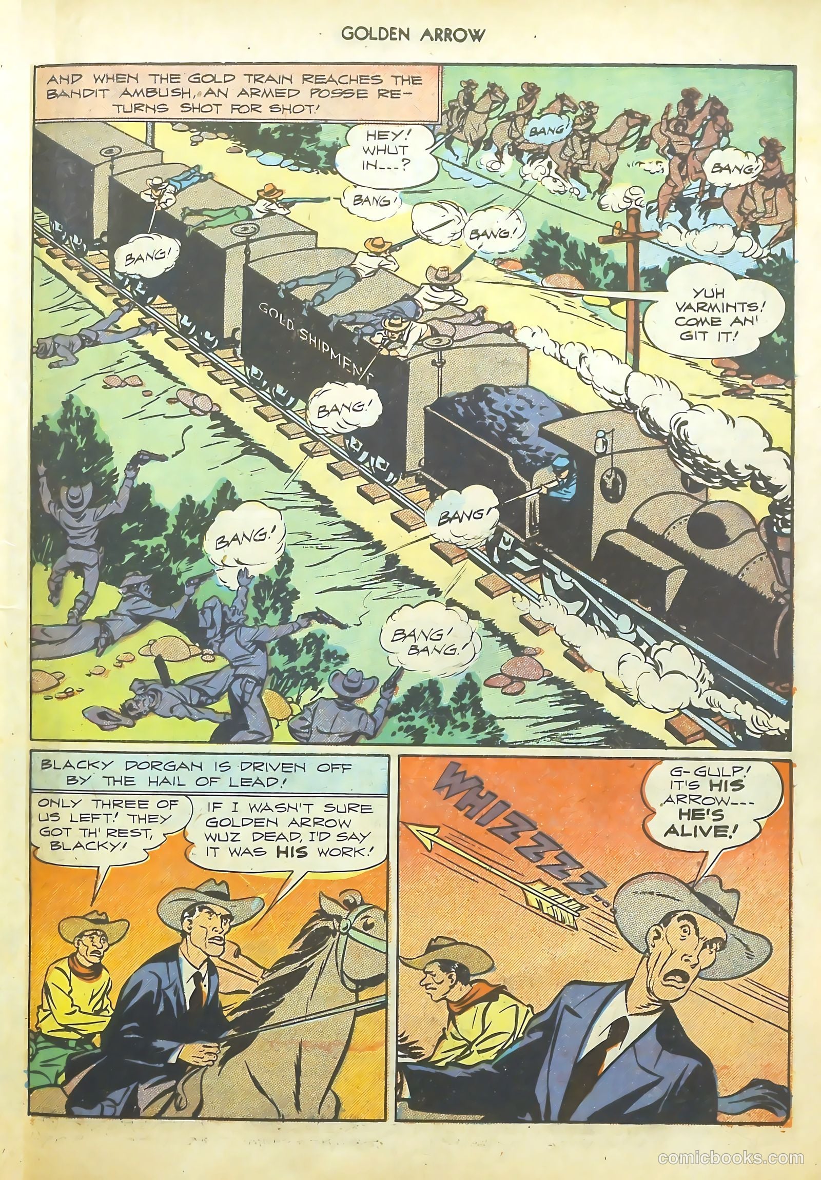 Golden Arrow #6 — page 31 of 37