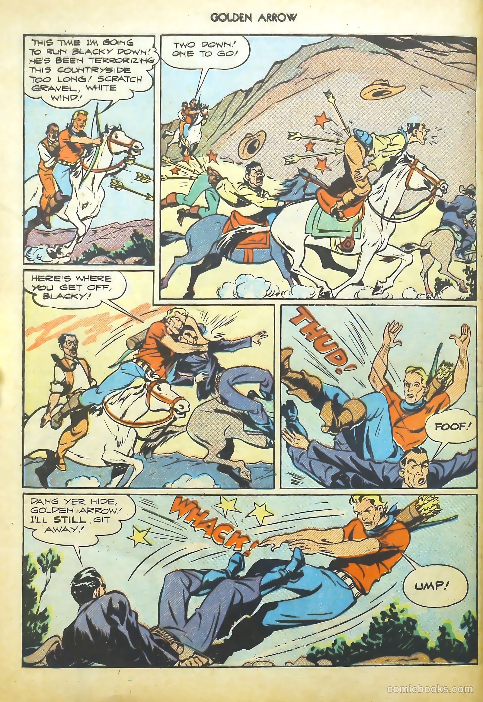 Golden Arrow #6 — page 32 of 37