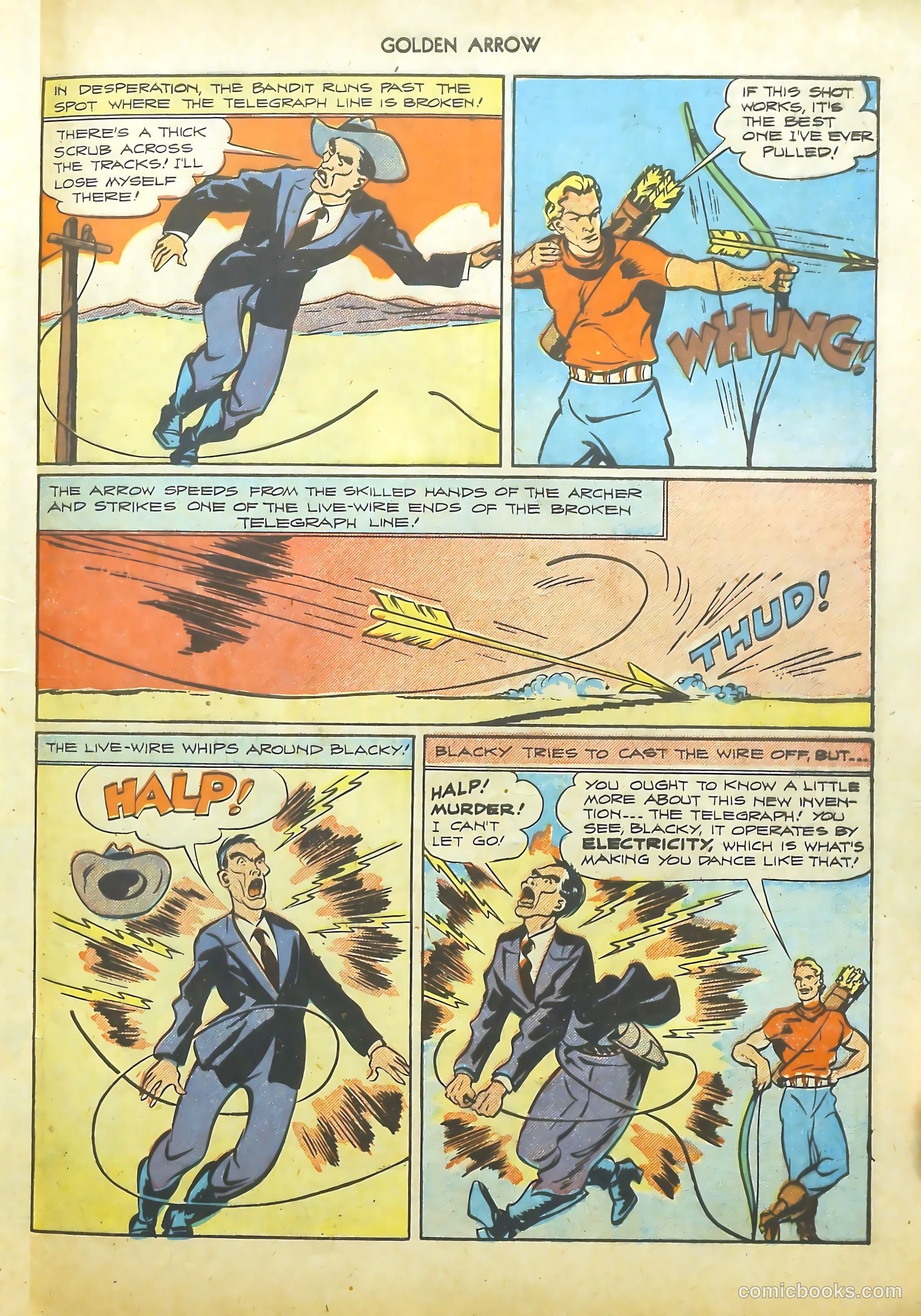 Golden Arrow #6 — page 33 of 37