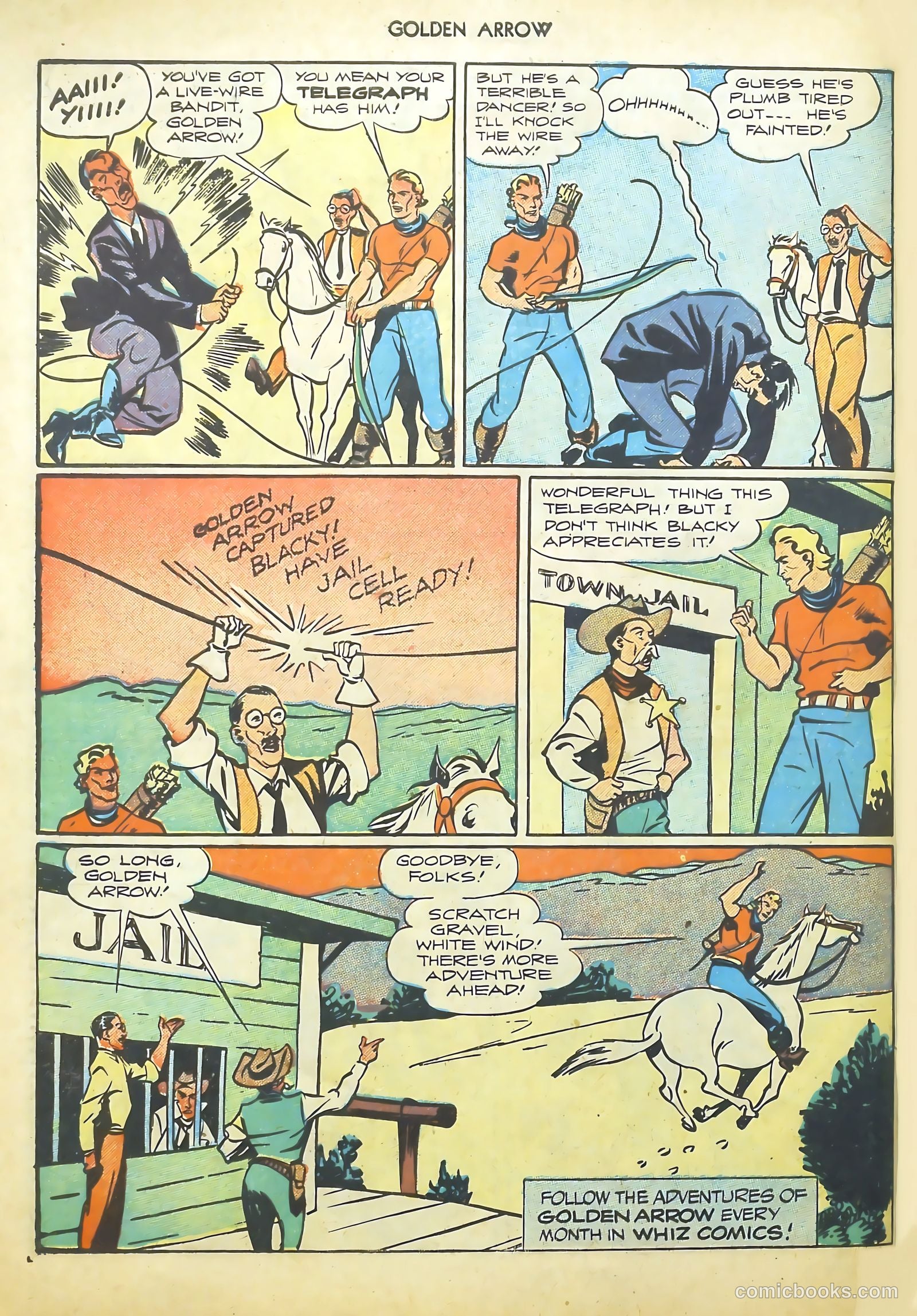 Golden Arrow #6 — page 34 of 37