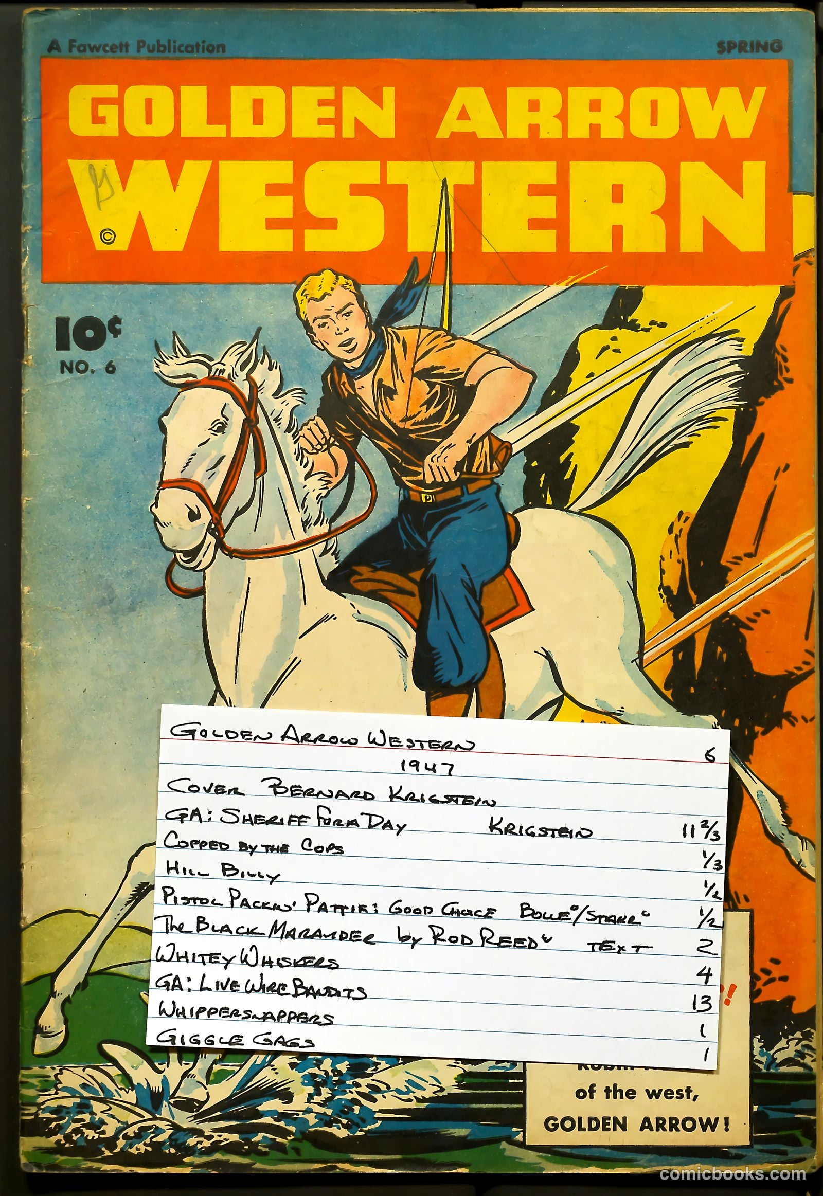Golden Arrow #6 — page 37 of 37