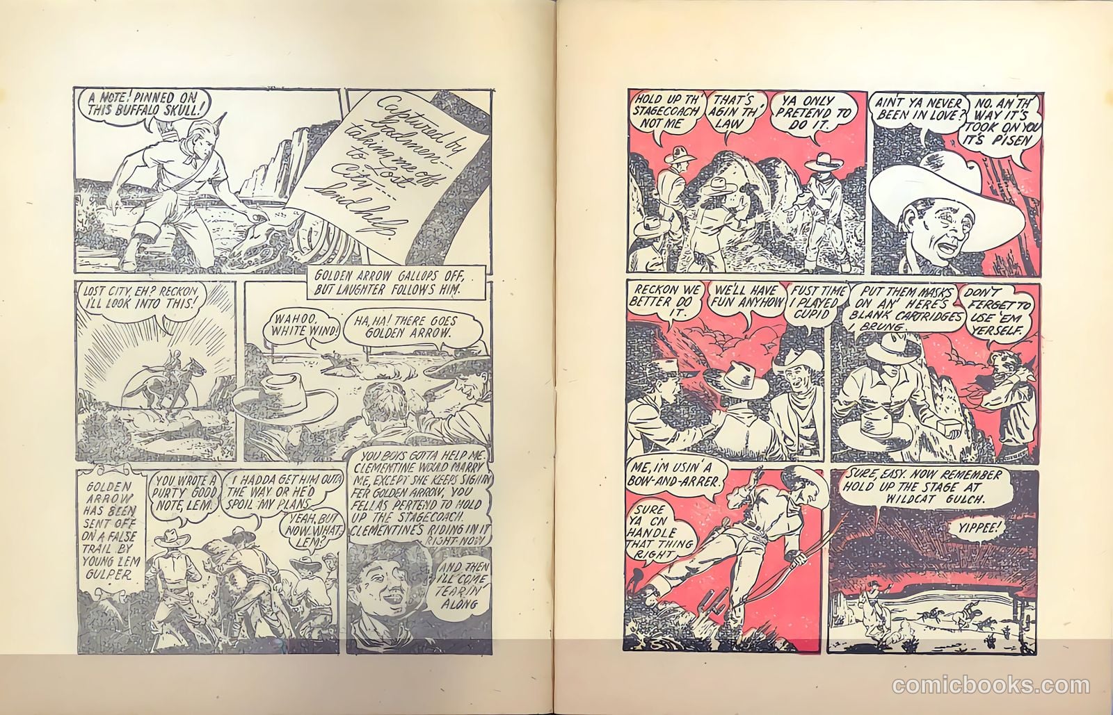 Golden Arrow [Mighty Midget Comic] #11 — page 3 of 18