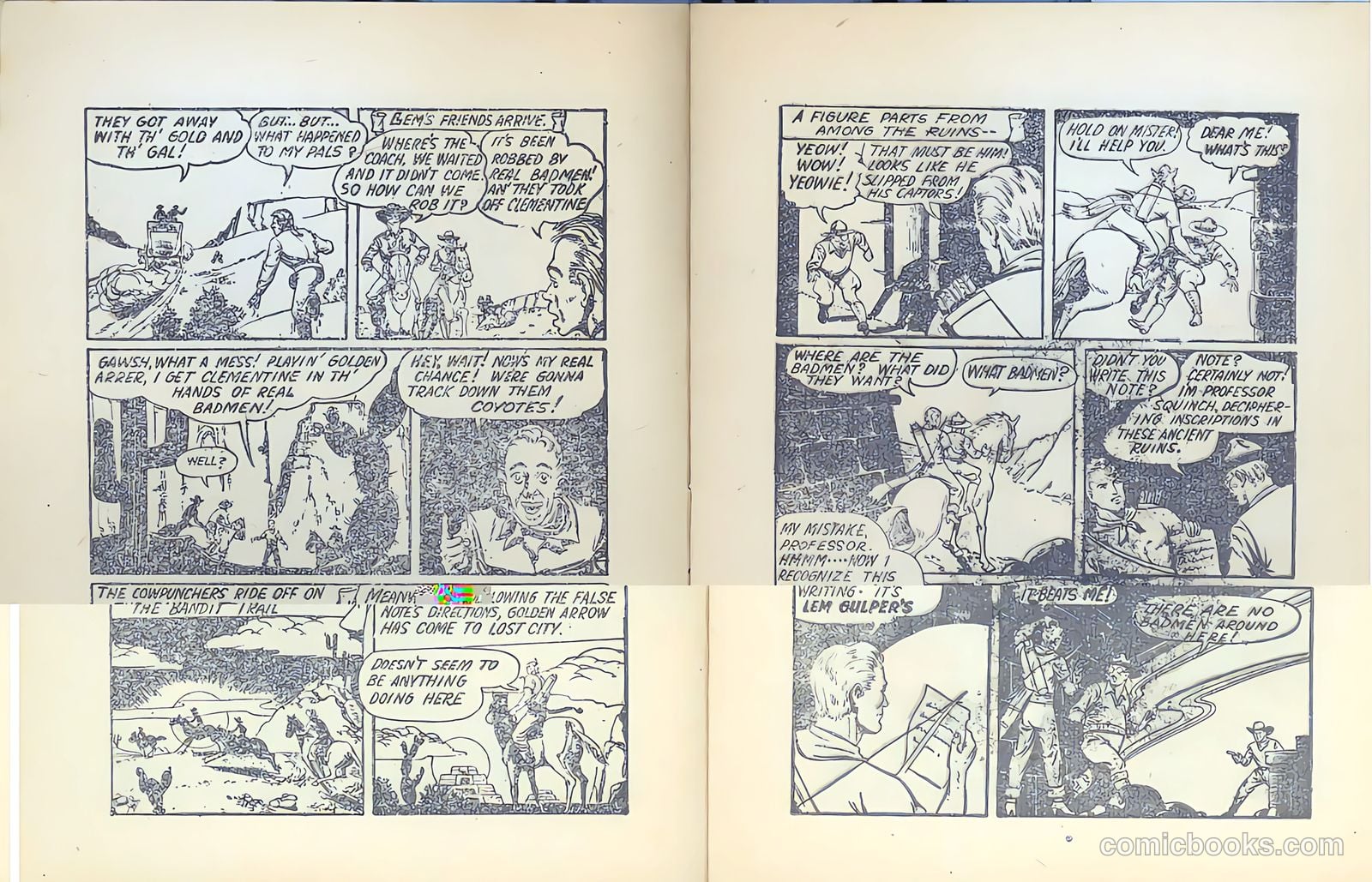 Golden Arrow [Mighty Midget Comic] #11 — page 5 of 18