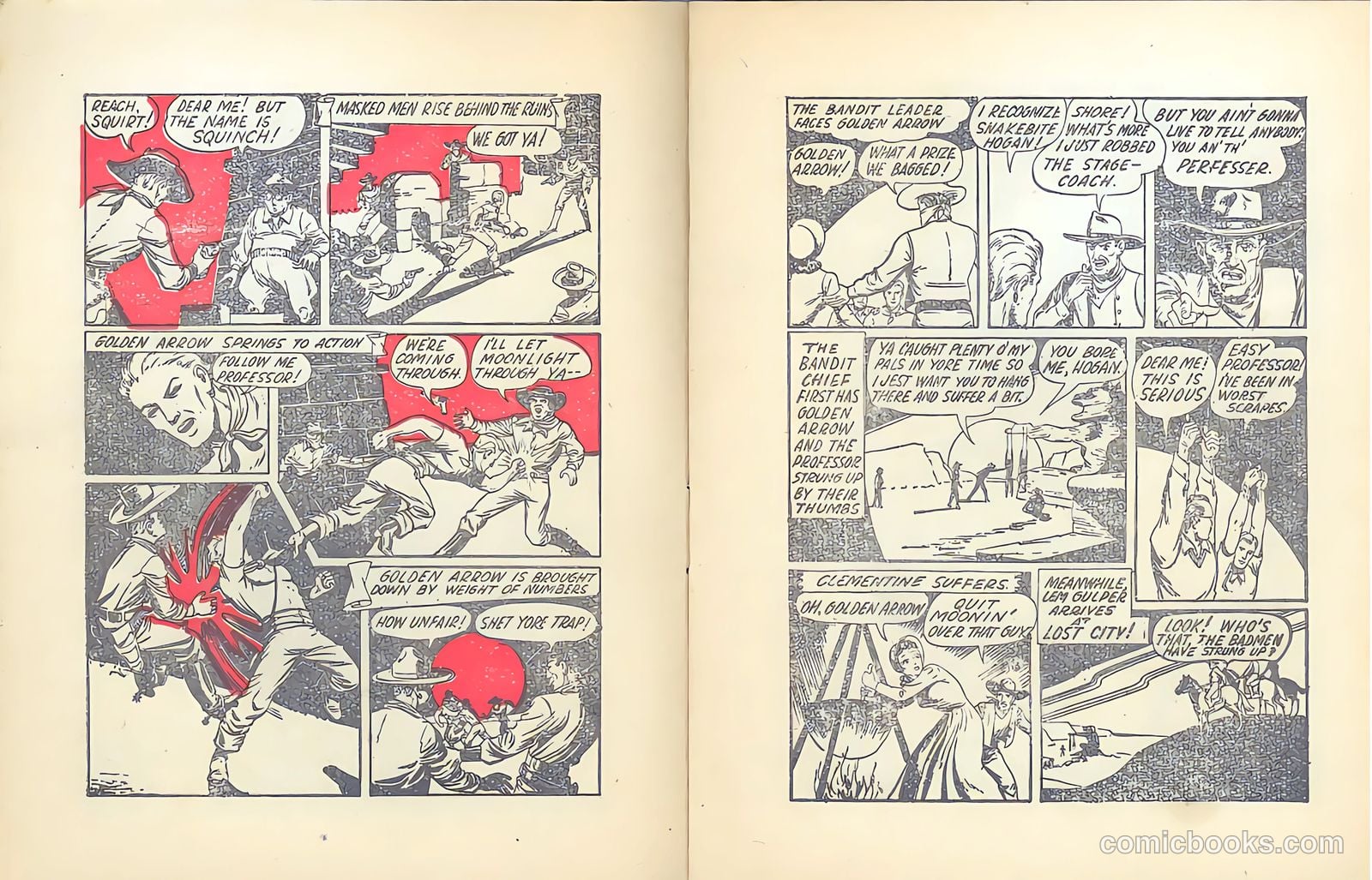 Golden Arrow [Mighty Midget Comic] #11 — page 6 of 18