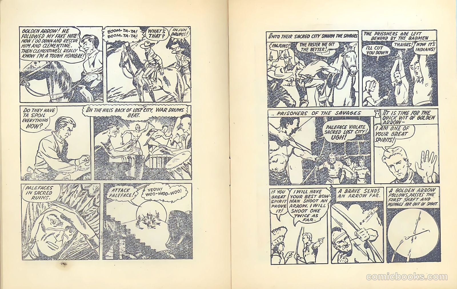 Golden Arrow [Mighty Midget Comic] #11 — page 7 of 18