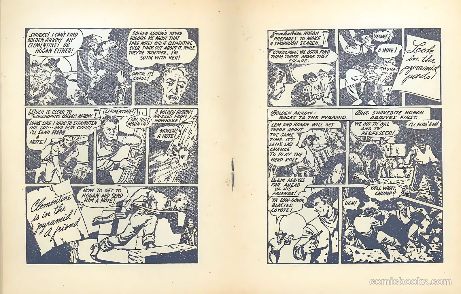 Golden Arrow [Mighty Midget Comic] #11 — page 10 of 18