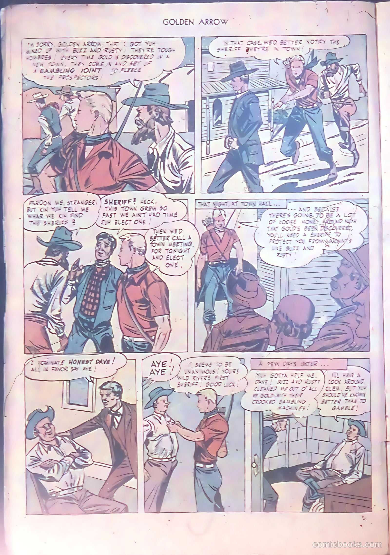 Golden Arrow Western #6 — page 6 of 36