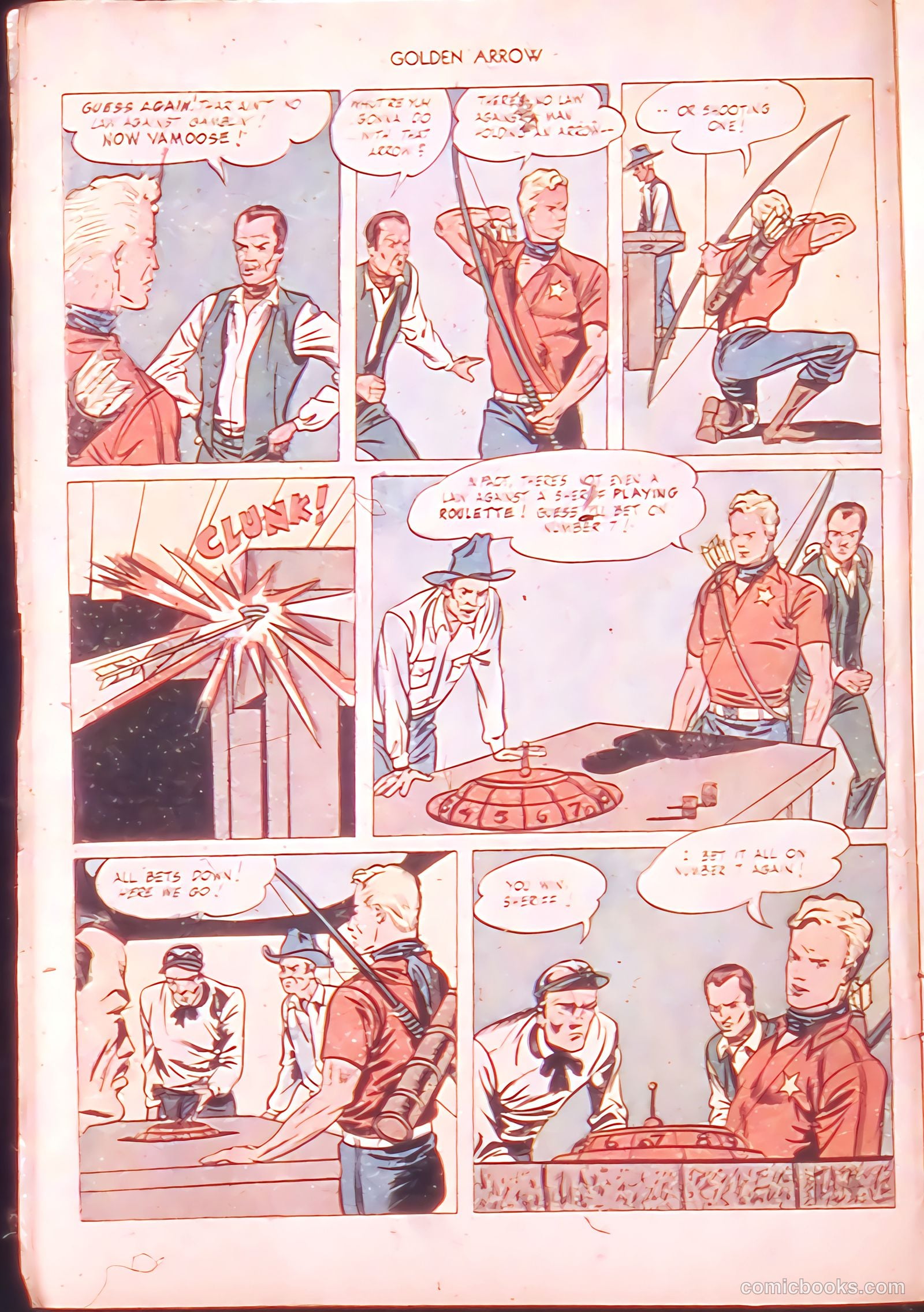 Golden Arrow Western #6 — page 10 of 36