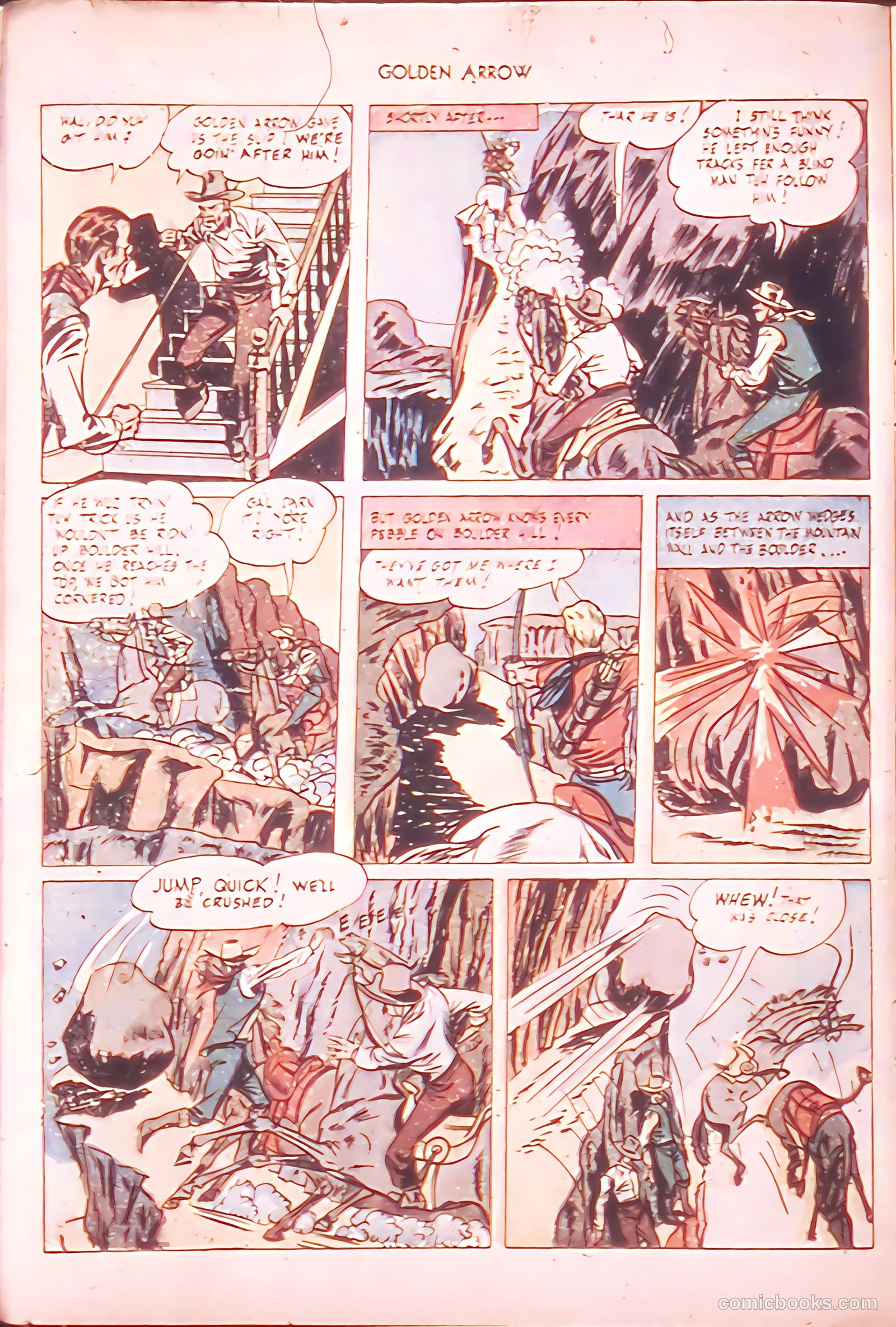Golden Arrow Western #6 — page 12 of 36