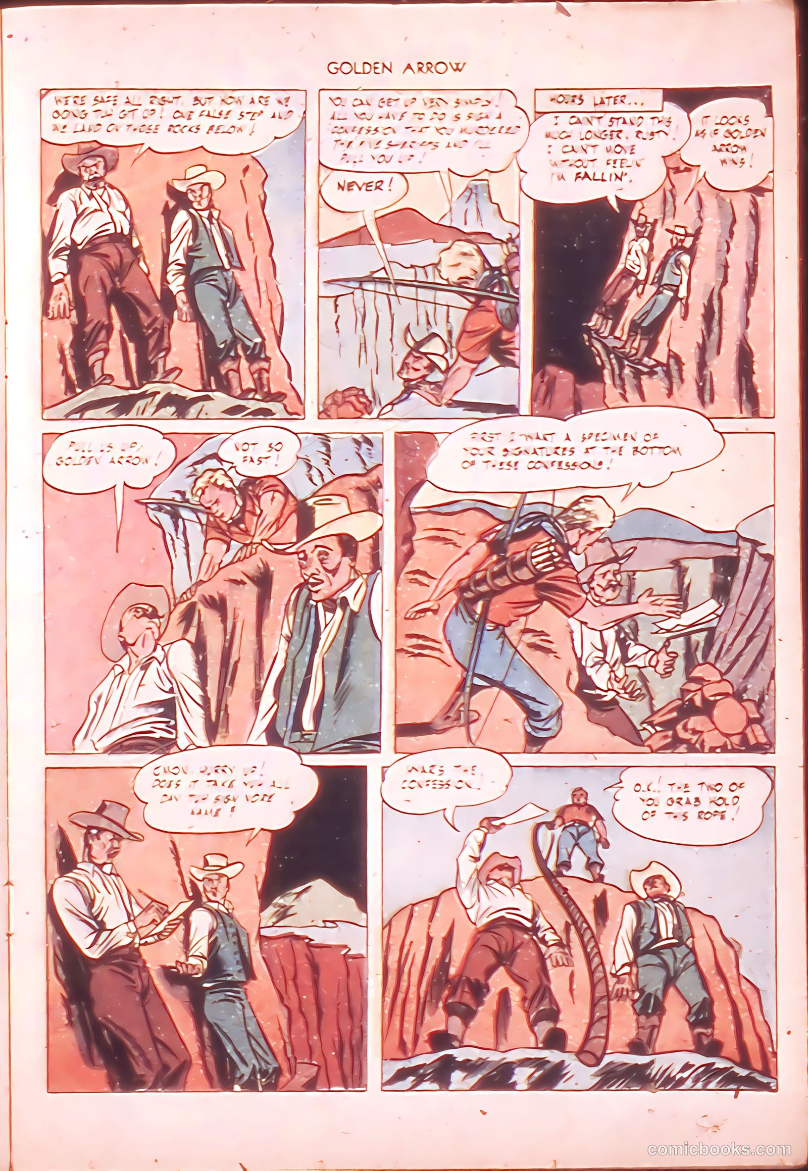 Golden Arrow Western #6 — page 13 of 36