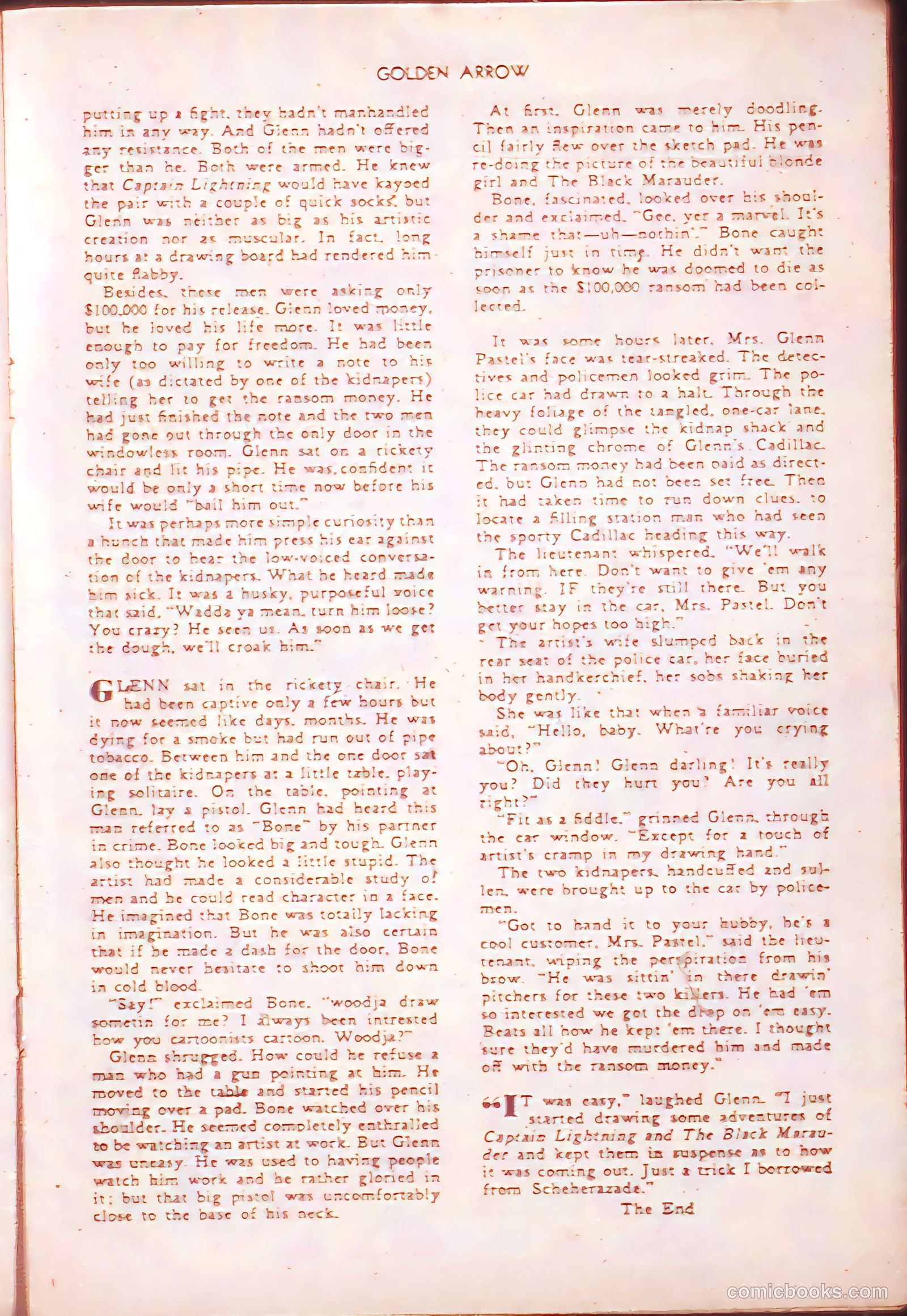 Golden Arrow Western #6 — page 17 of 36