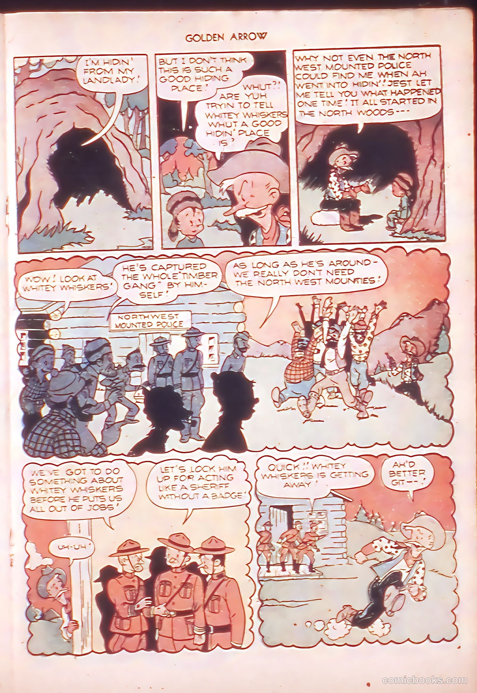 Golden Arrow Western #6 — page 19 of 36