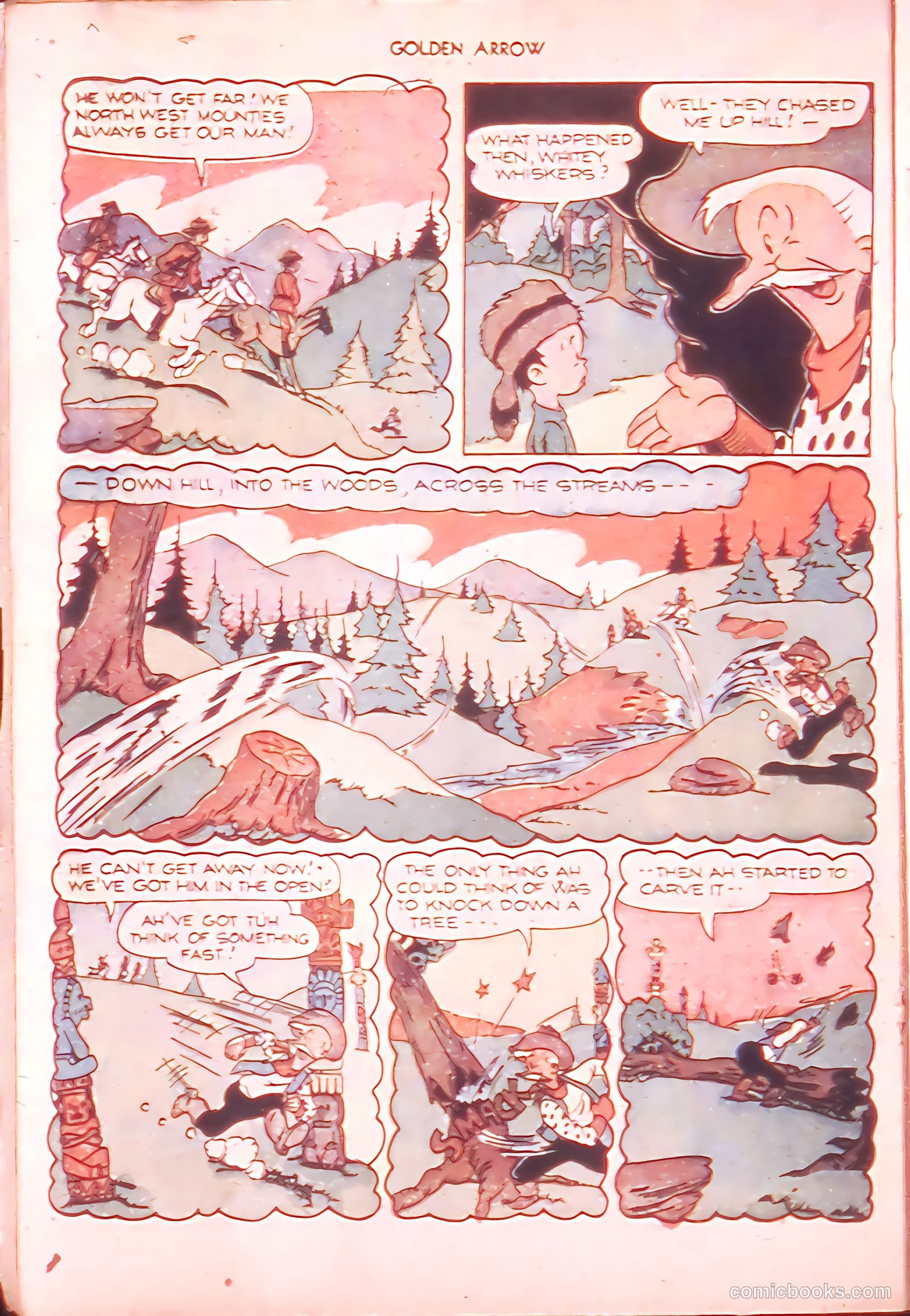 Golden Arrow Western #6 — page 20 of 36