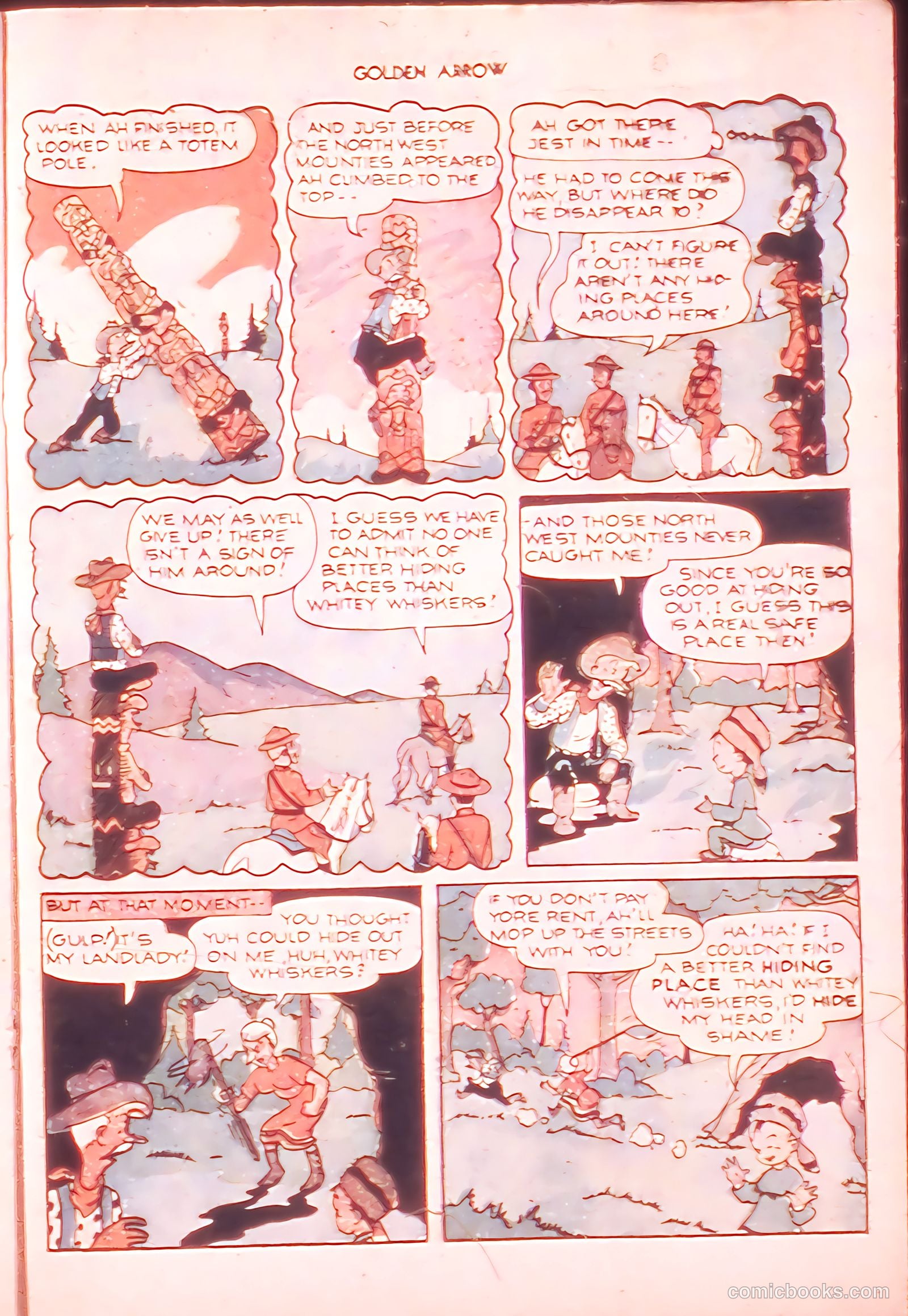 Golden Arrow Western #6 — page 21 of 36