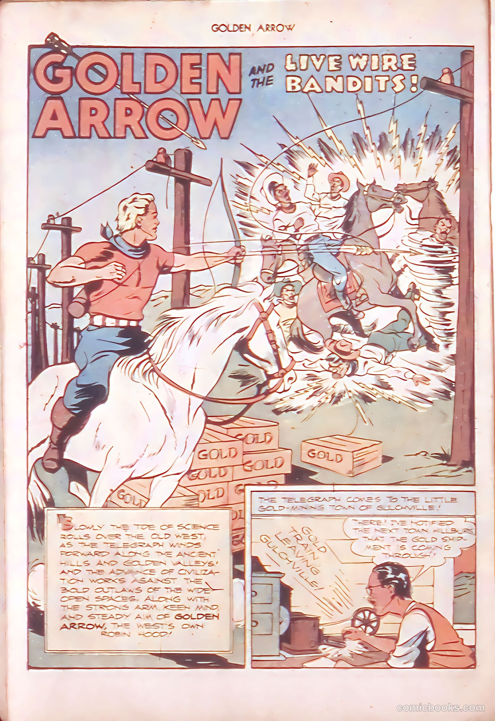 Golden Arrow Western #6 — page 22 of 36