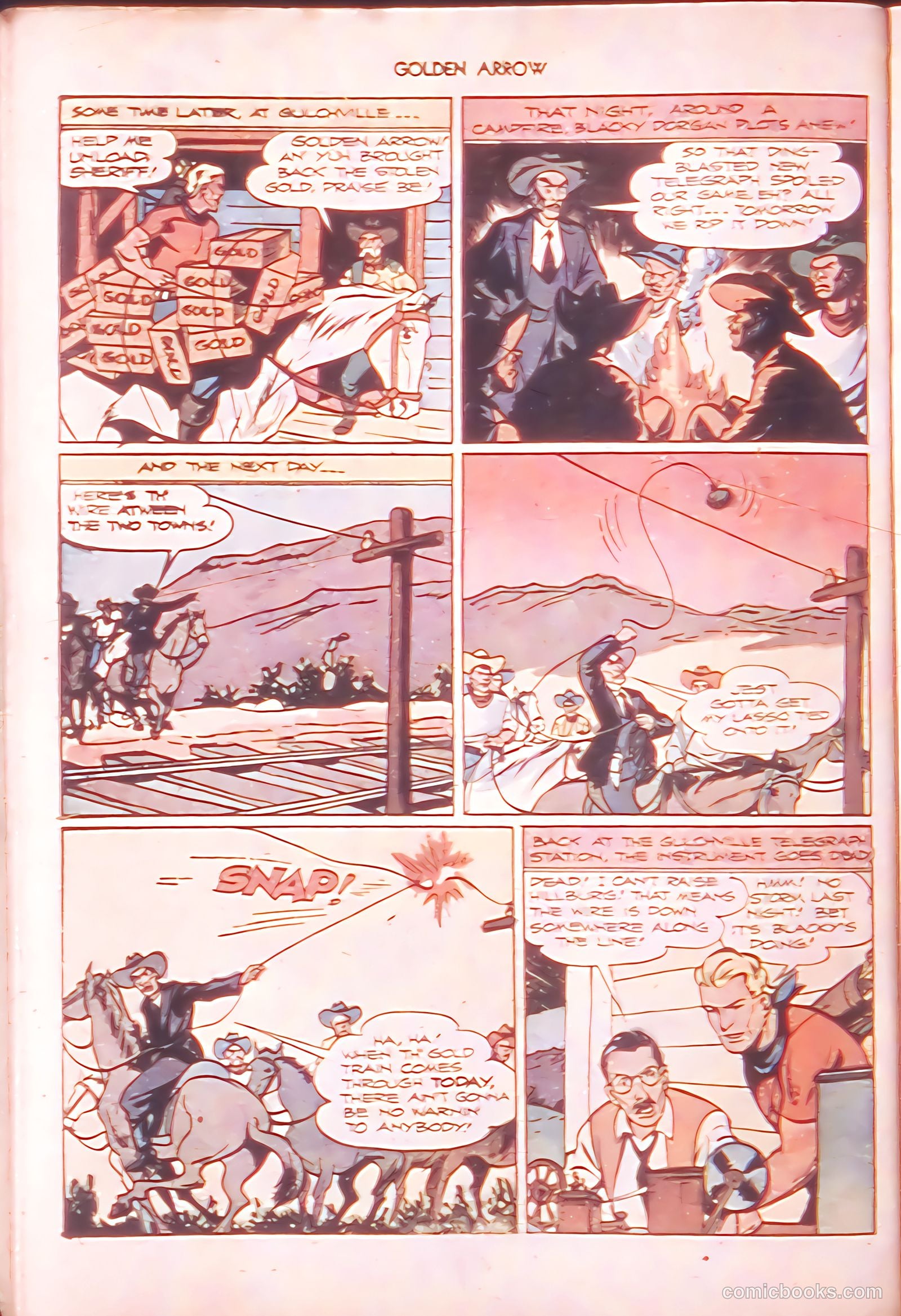 Golden Arrow Western #6 — page 26 of 36