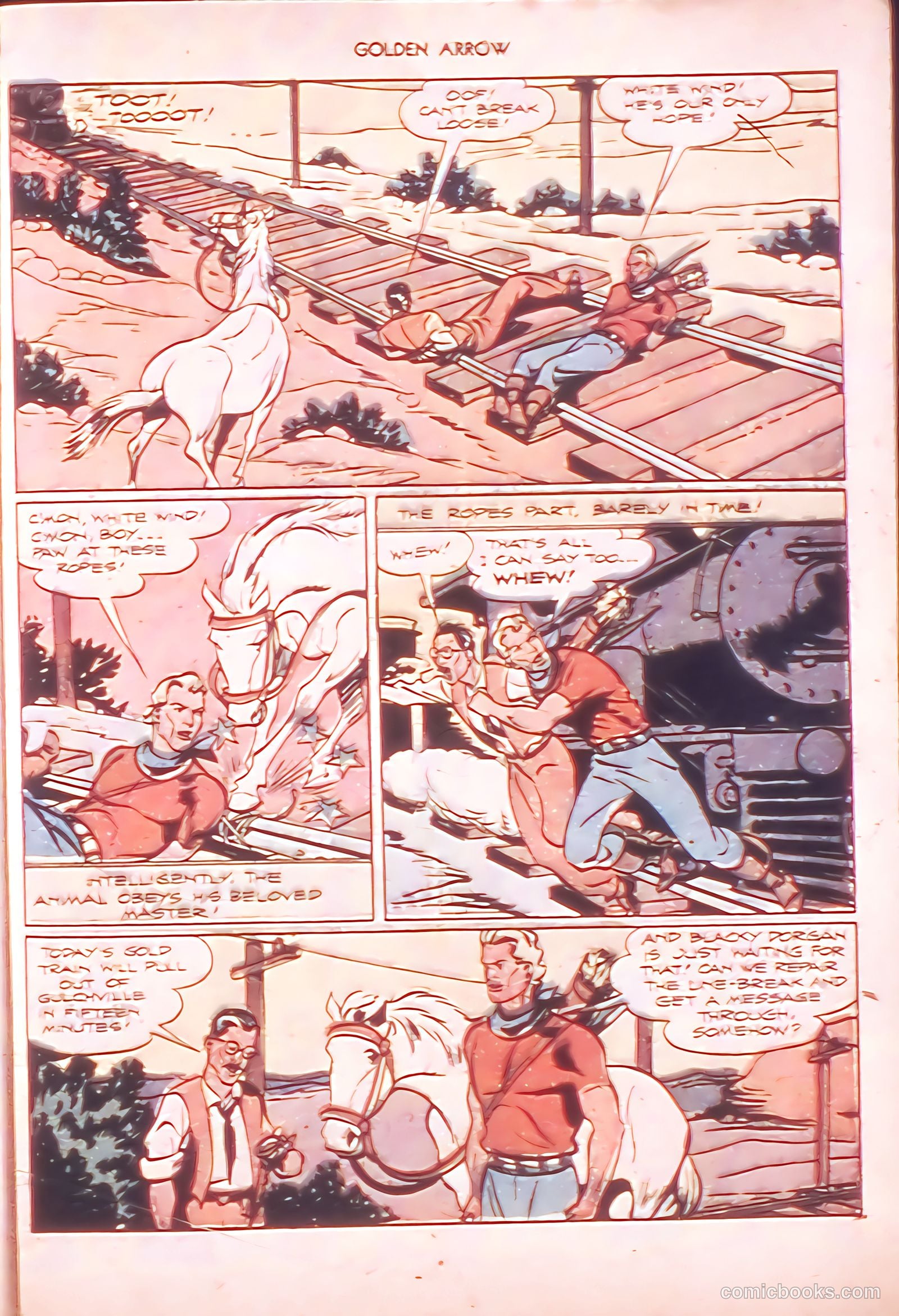 Golden Arrow Western #6 — page 29 of 36