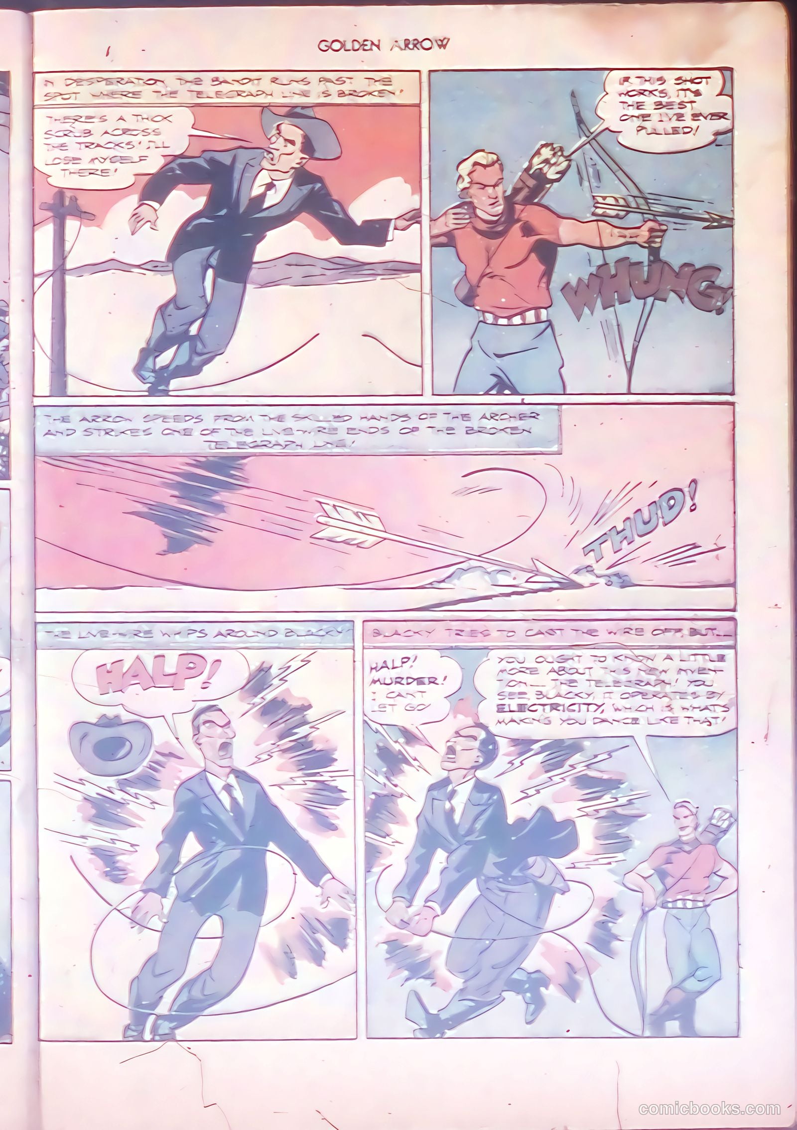 Golden Arrow Western #6 — page 33 of 36
