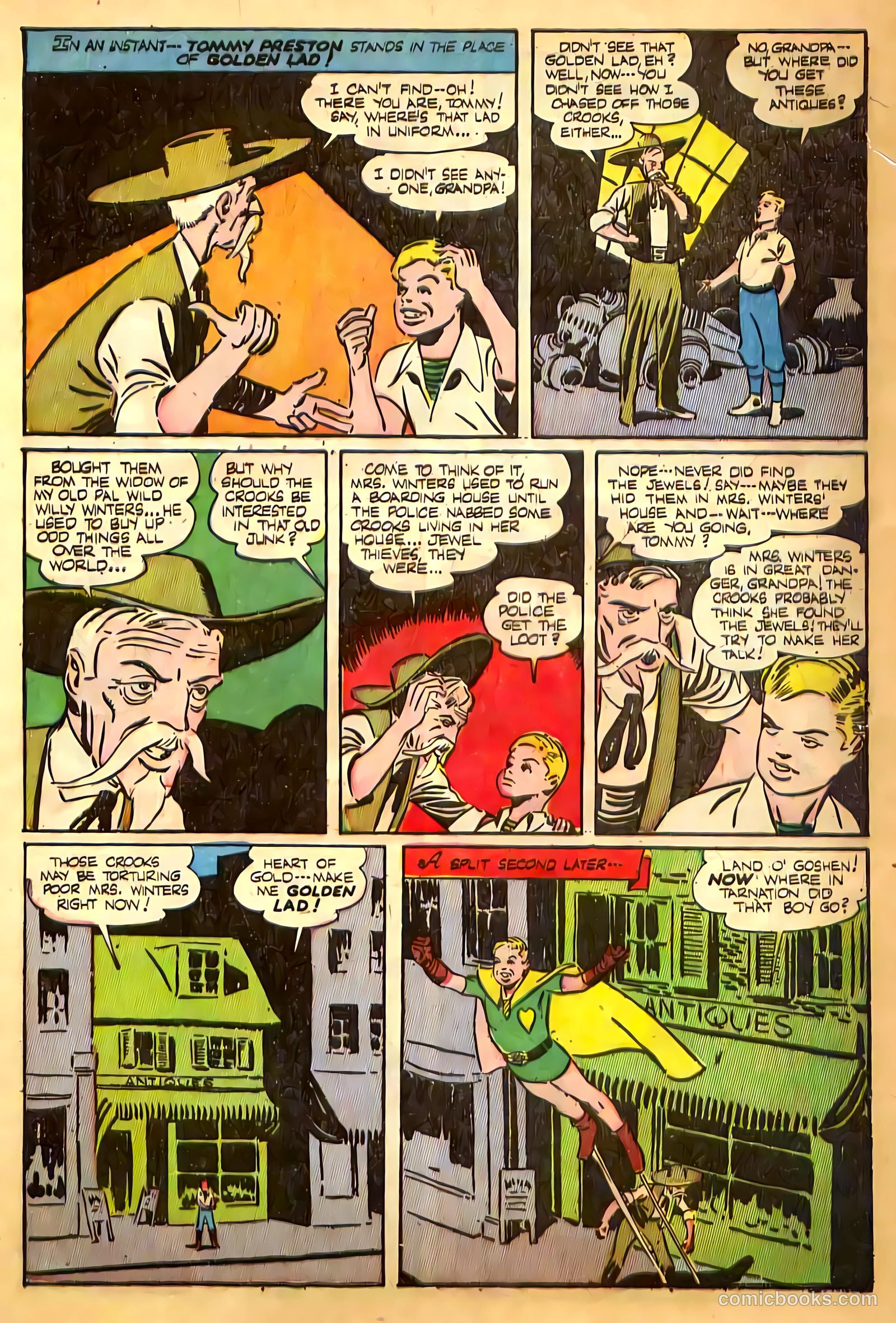 Golden Lad #1 — page 9 of 36