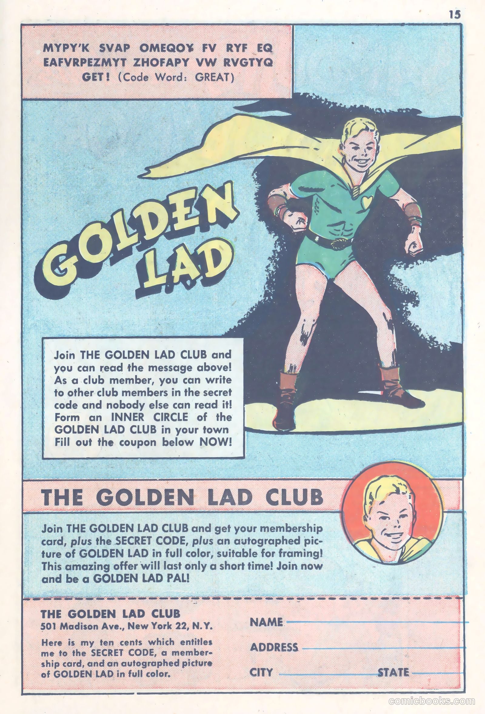 Golden Lad #4 — page 15 of 54