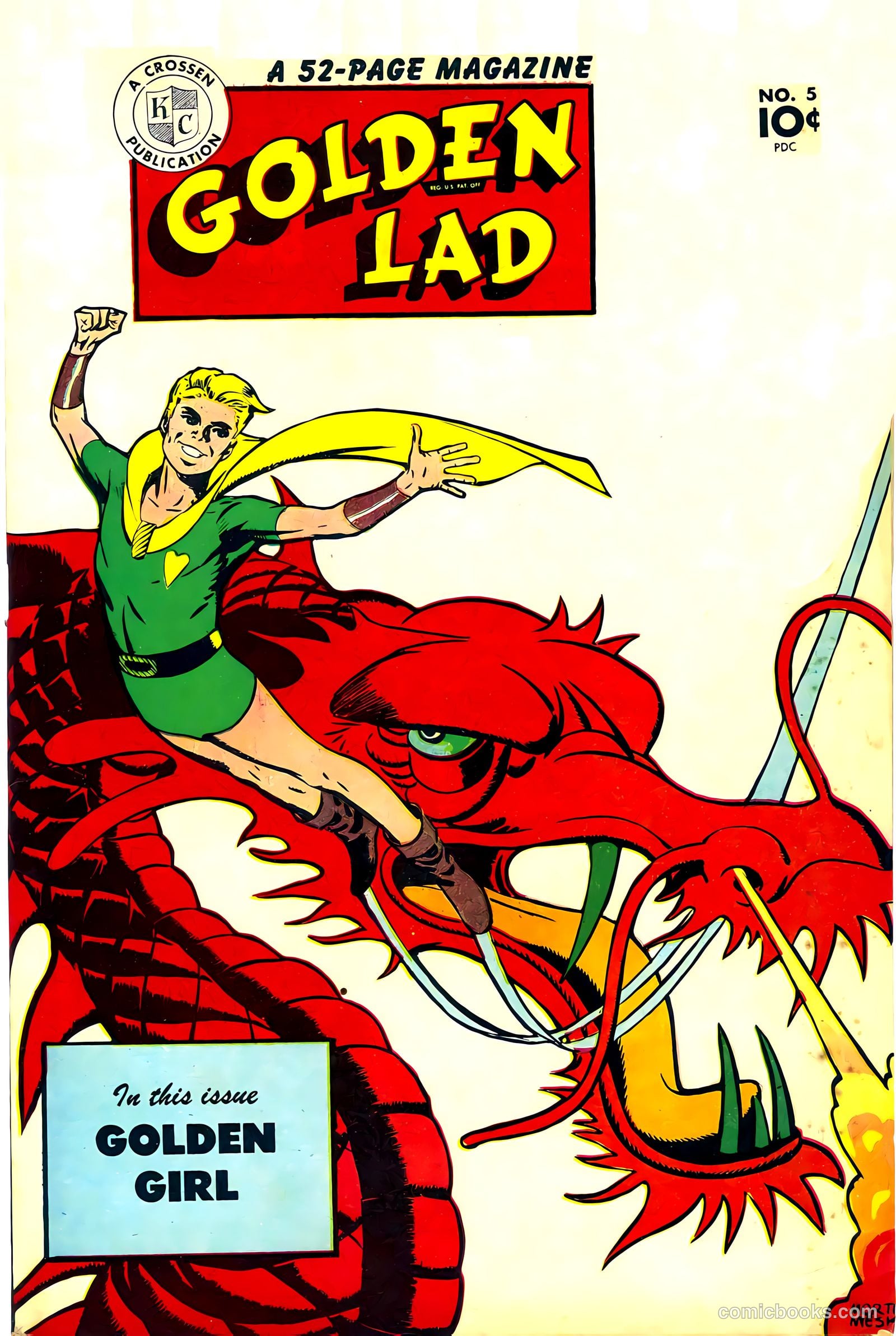 Golden Lad #5 — page 1 of 52