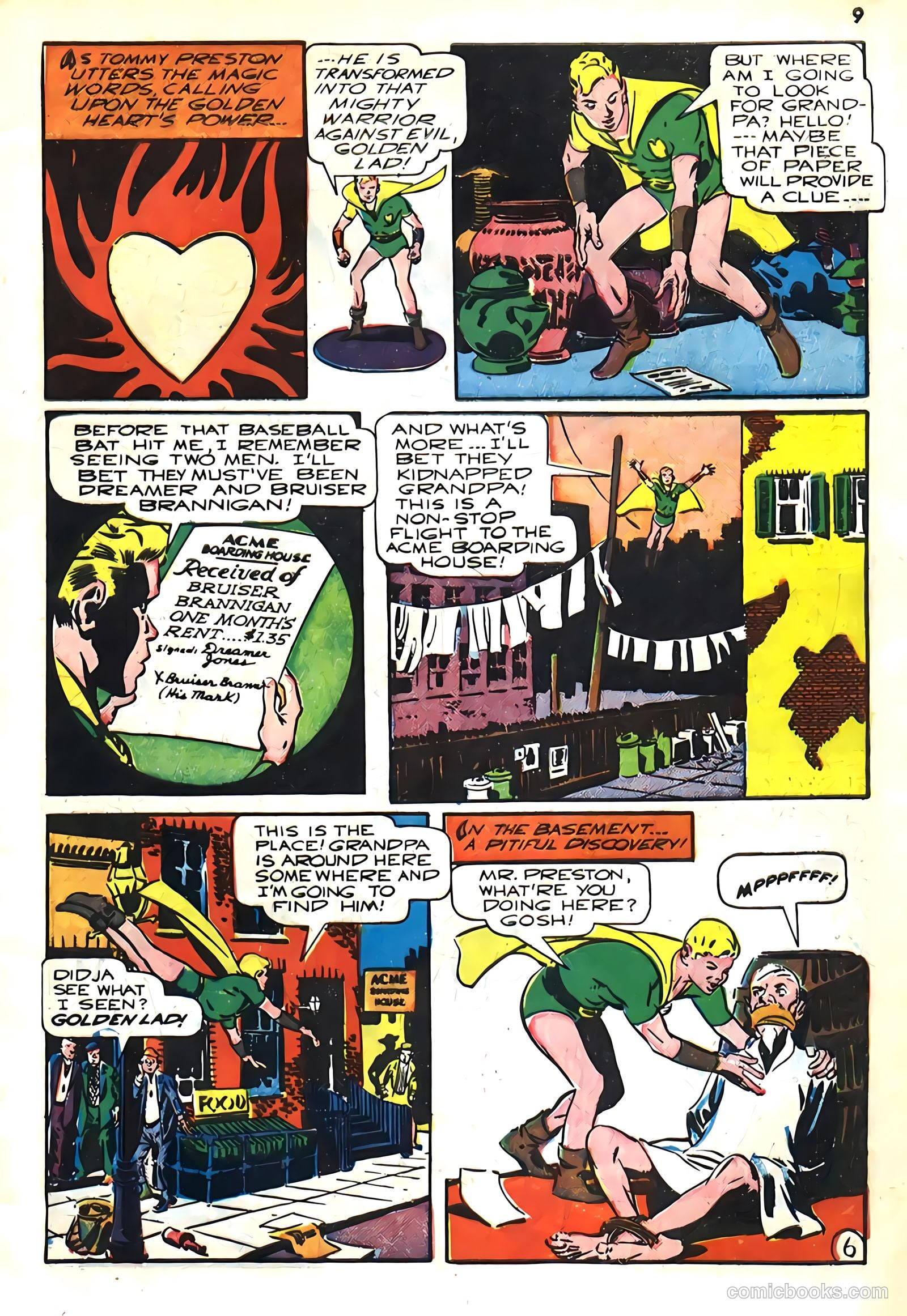 Golden Lad #5 — page 9 of 52