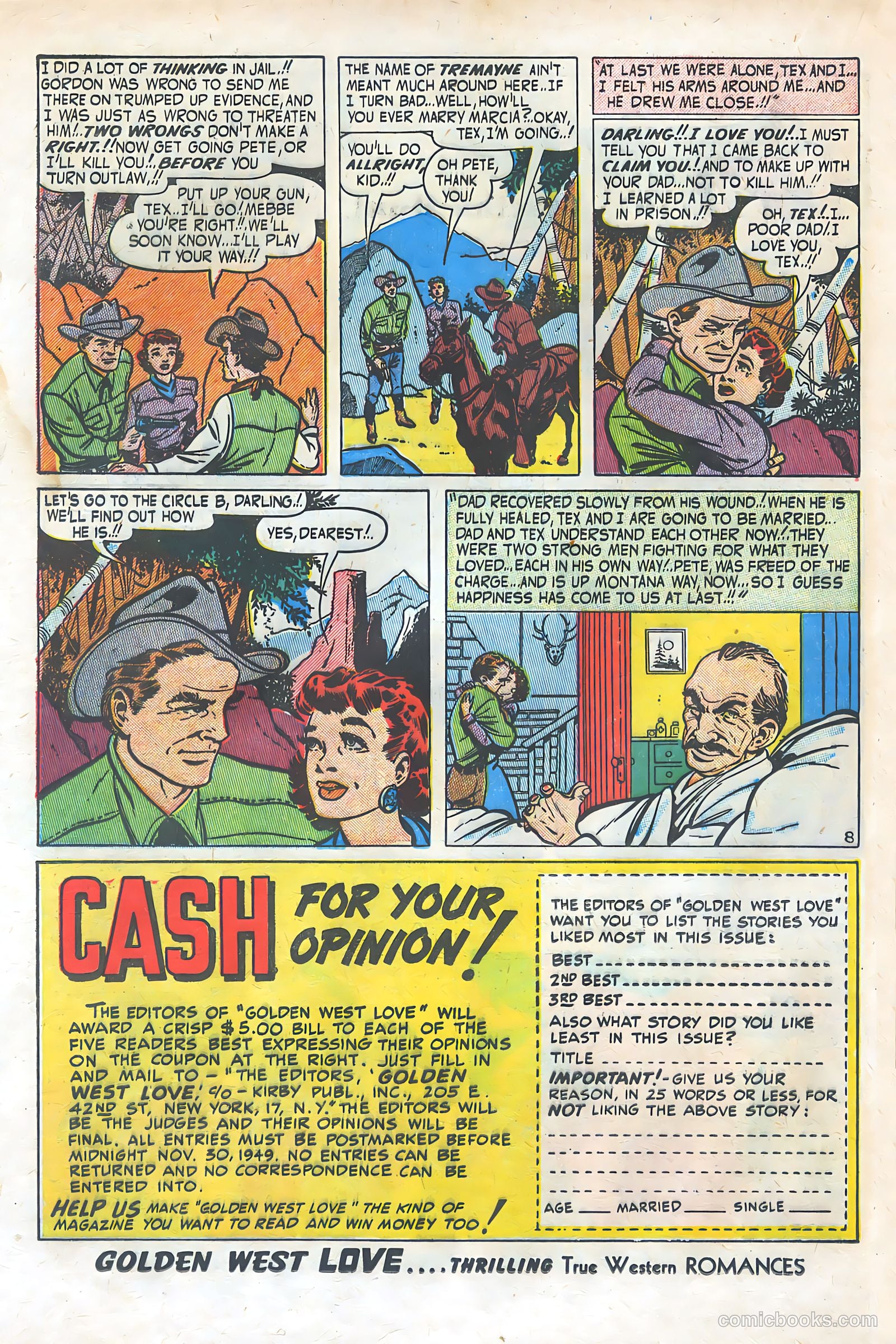 Golden West Love #1 — page 30 of 53