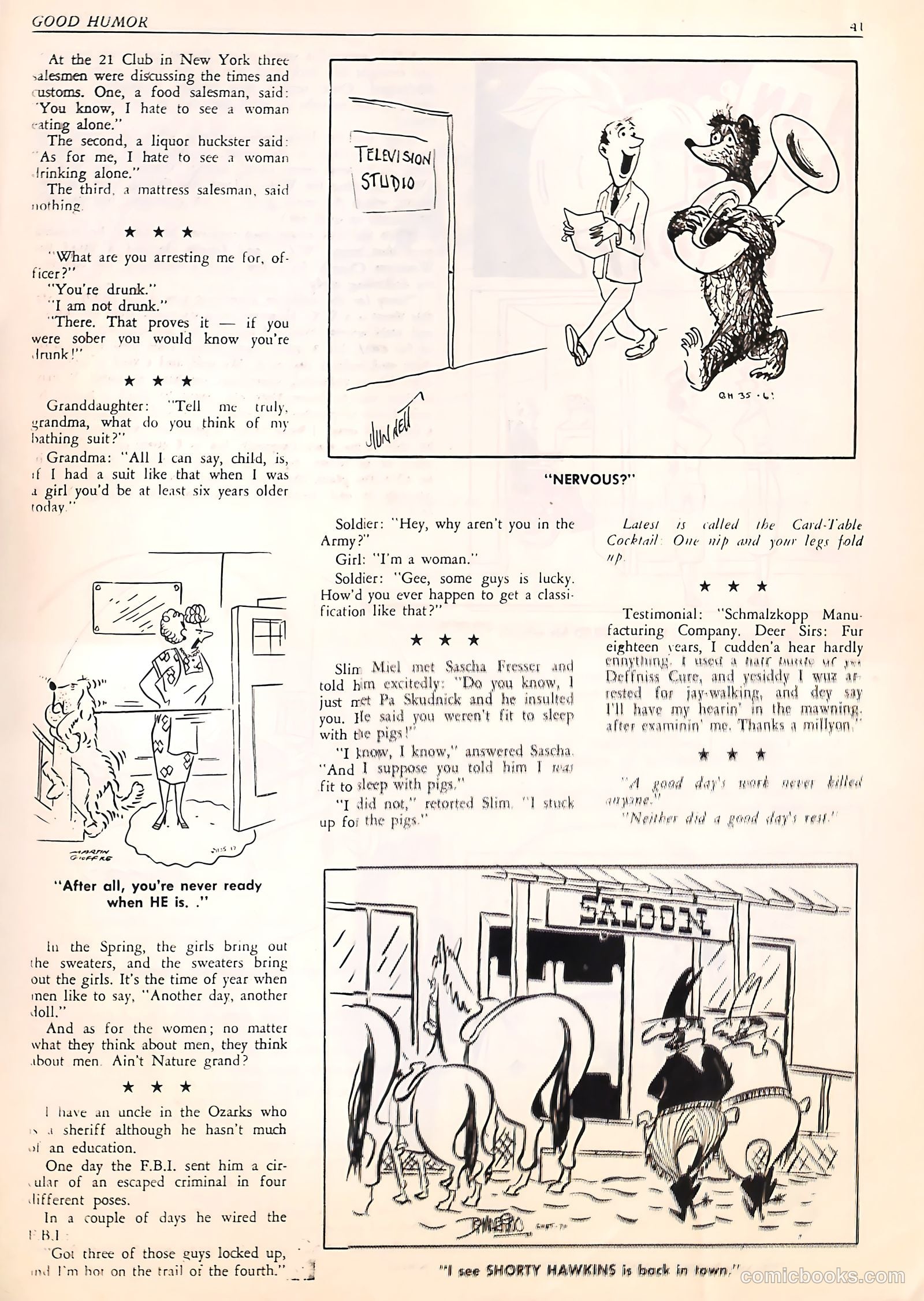 Good Humor #35 — page 41 of 52