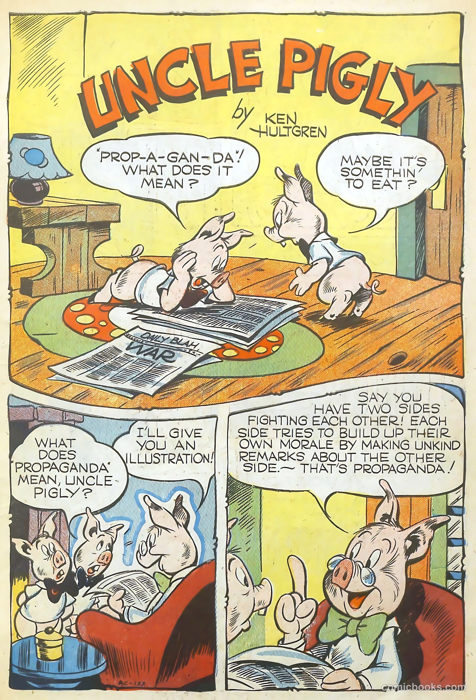 Goofy Comics #10 — page 3 of 36