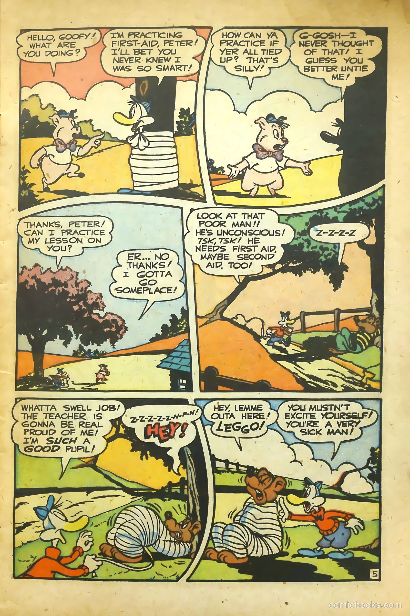 Goofy Comics #24 — page 8 of 53