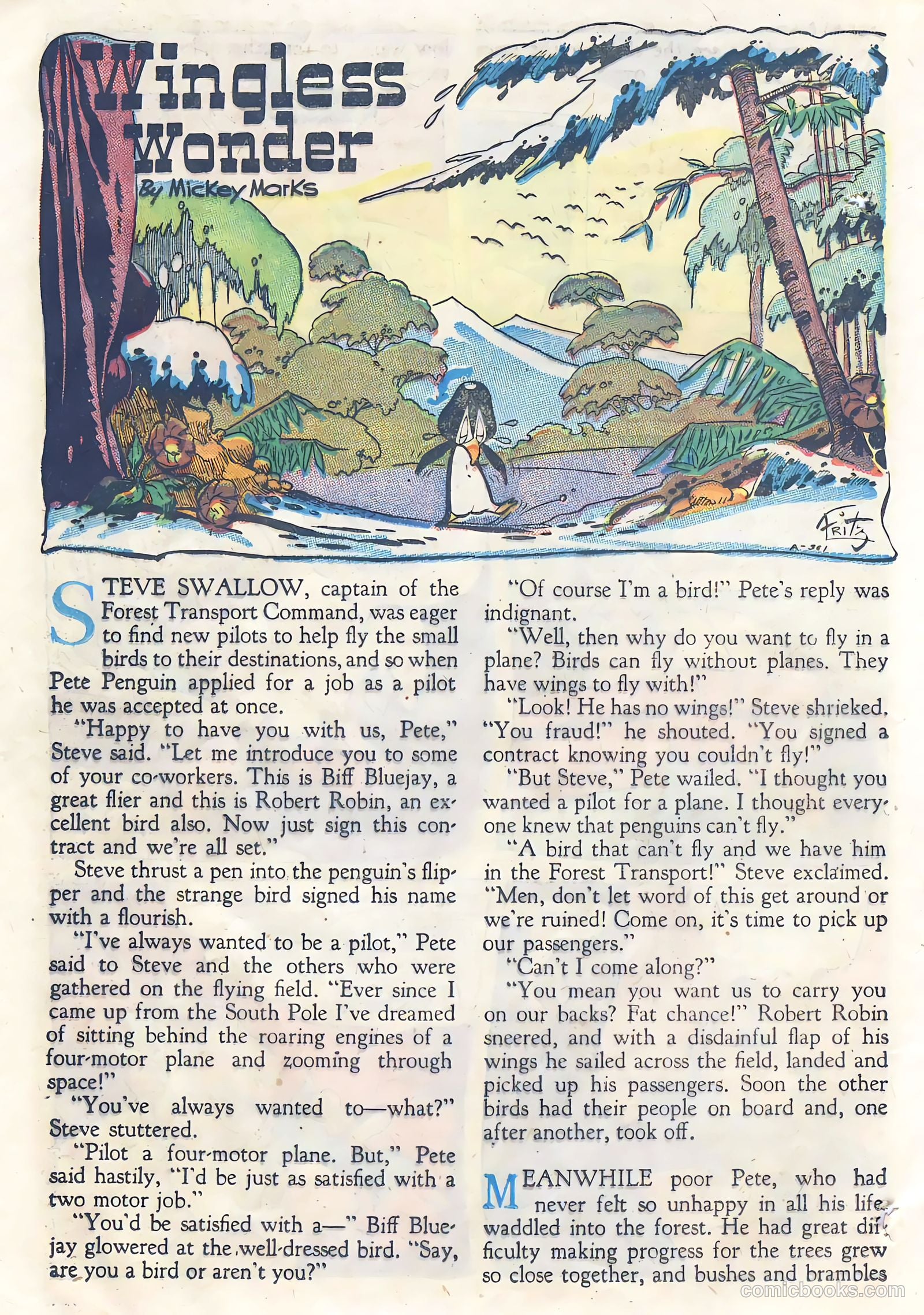 Goofy Comics #26 — page 32 of 52