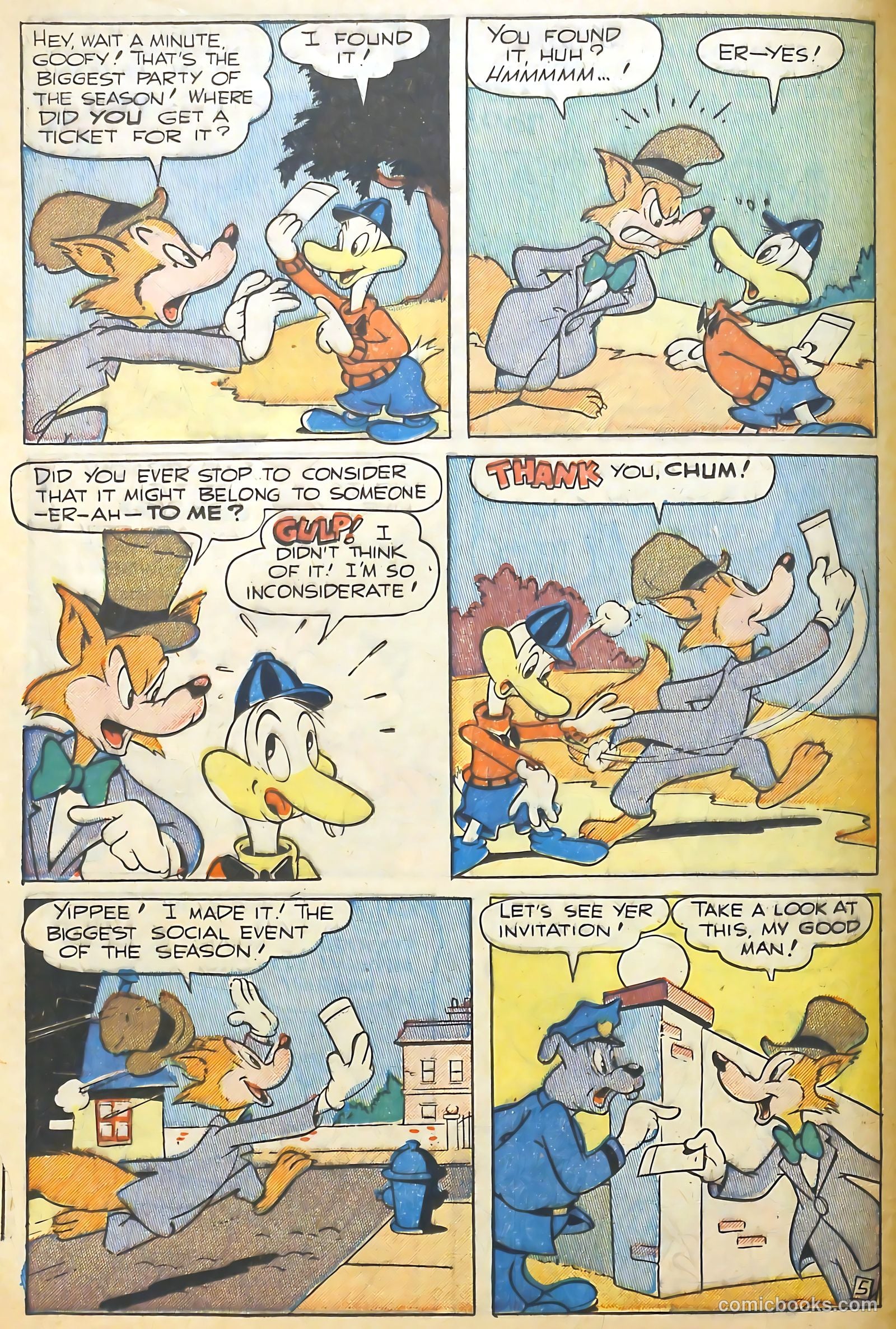 Goofy Comics #28 — page 16 of 52