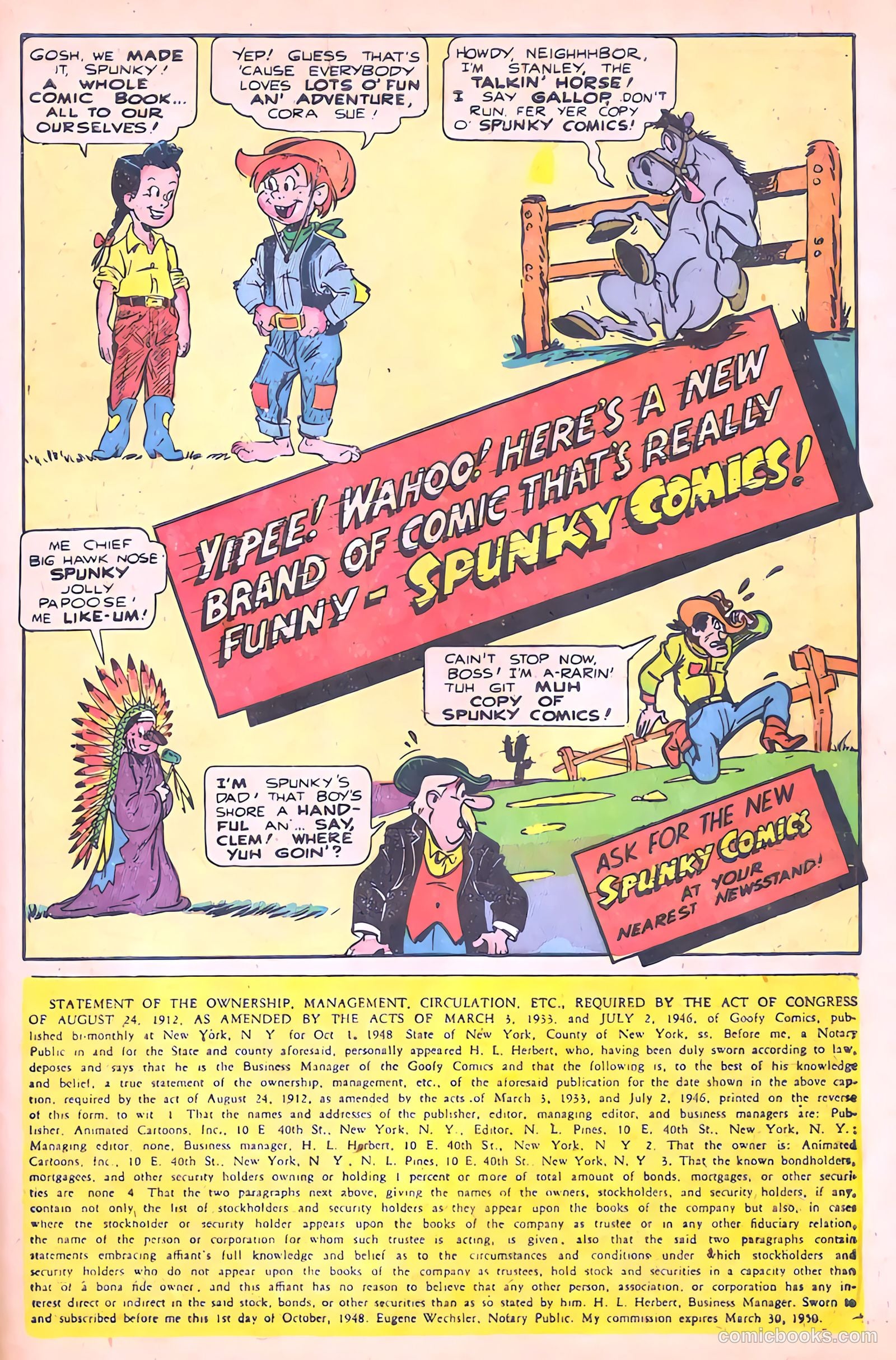 Goofy Comics #31 — page 41 of 53