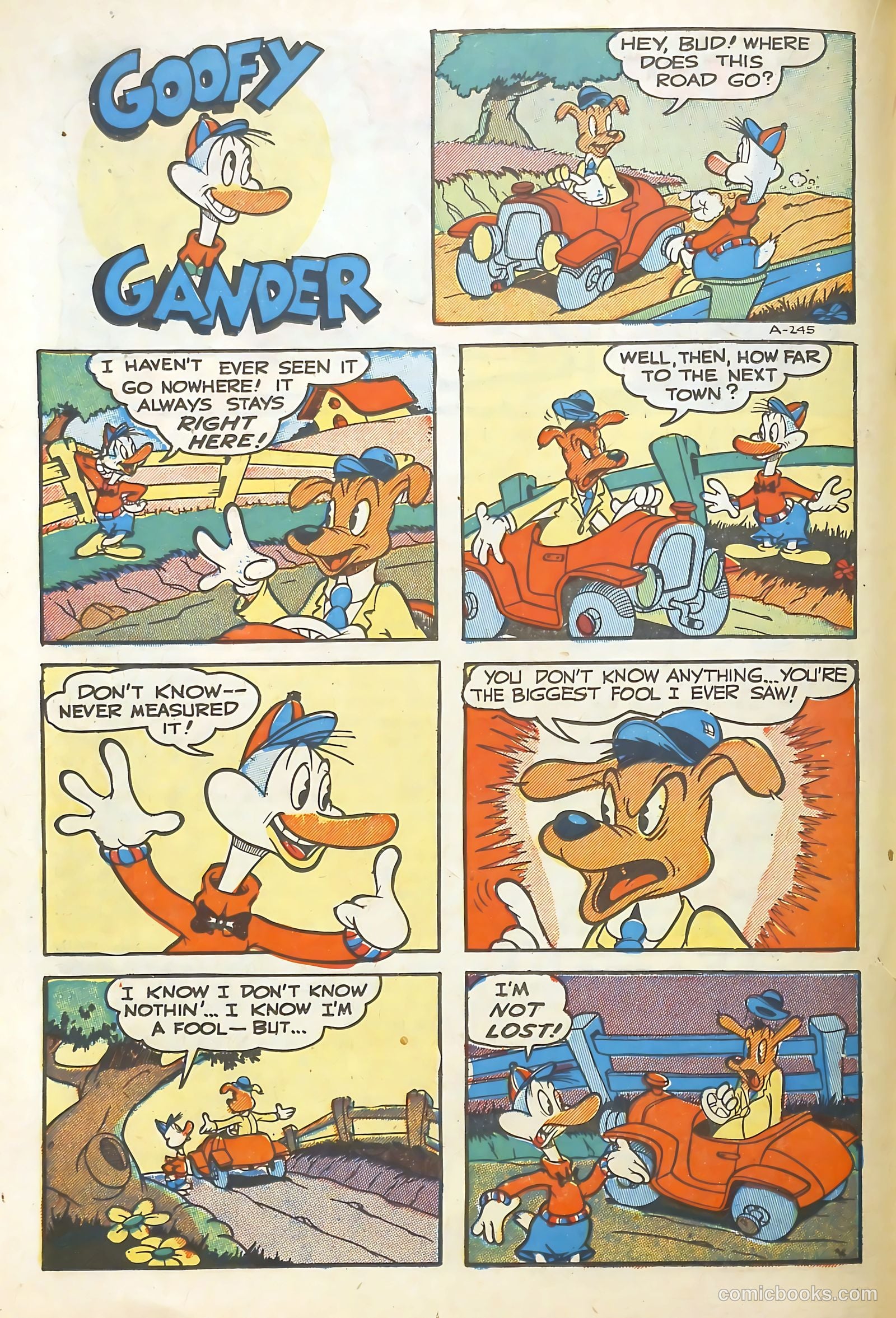 Goofy Comics #33 — page 18 of 36