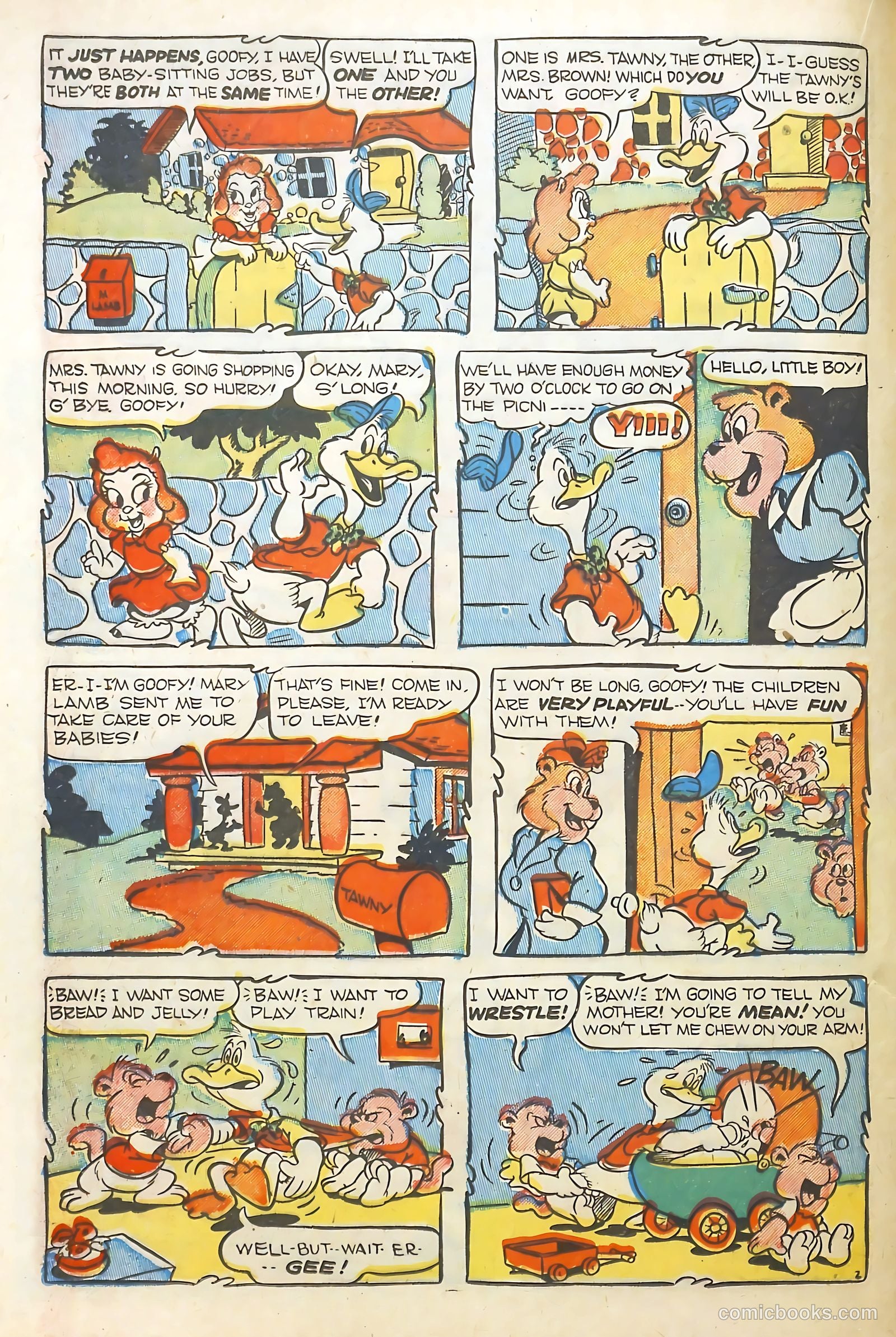 Goofy Comics #33 — page 20 of 36