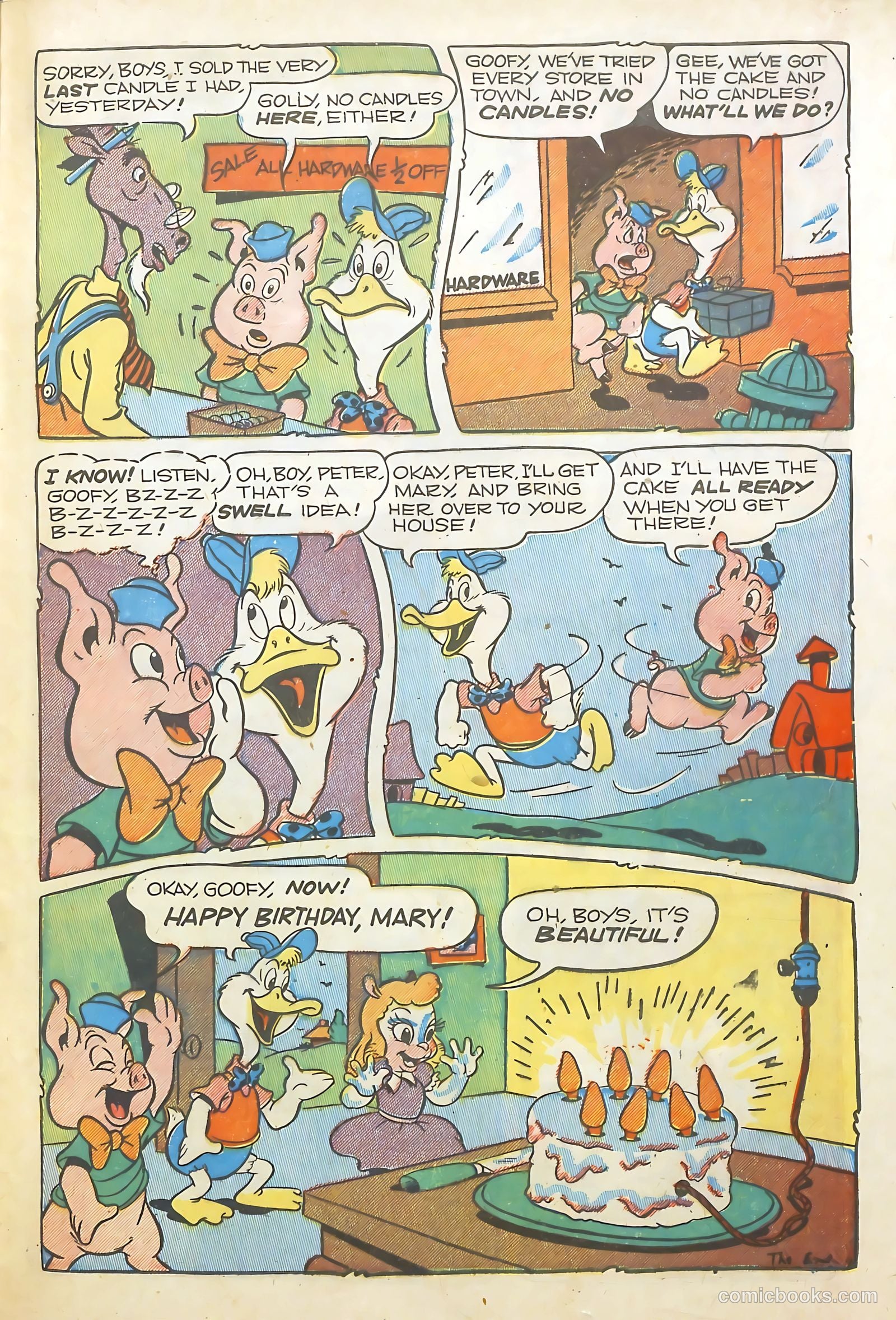 Goofy Comics #33 — page 33 of 36