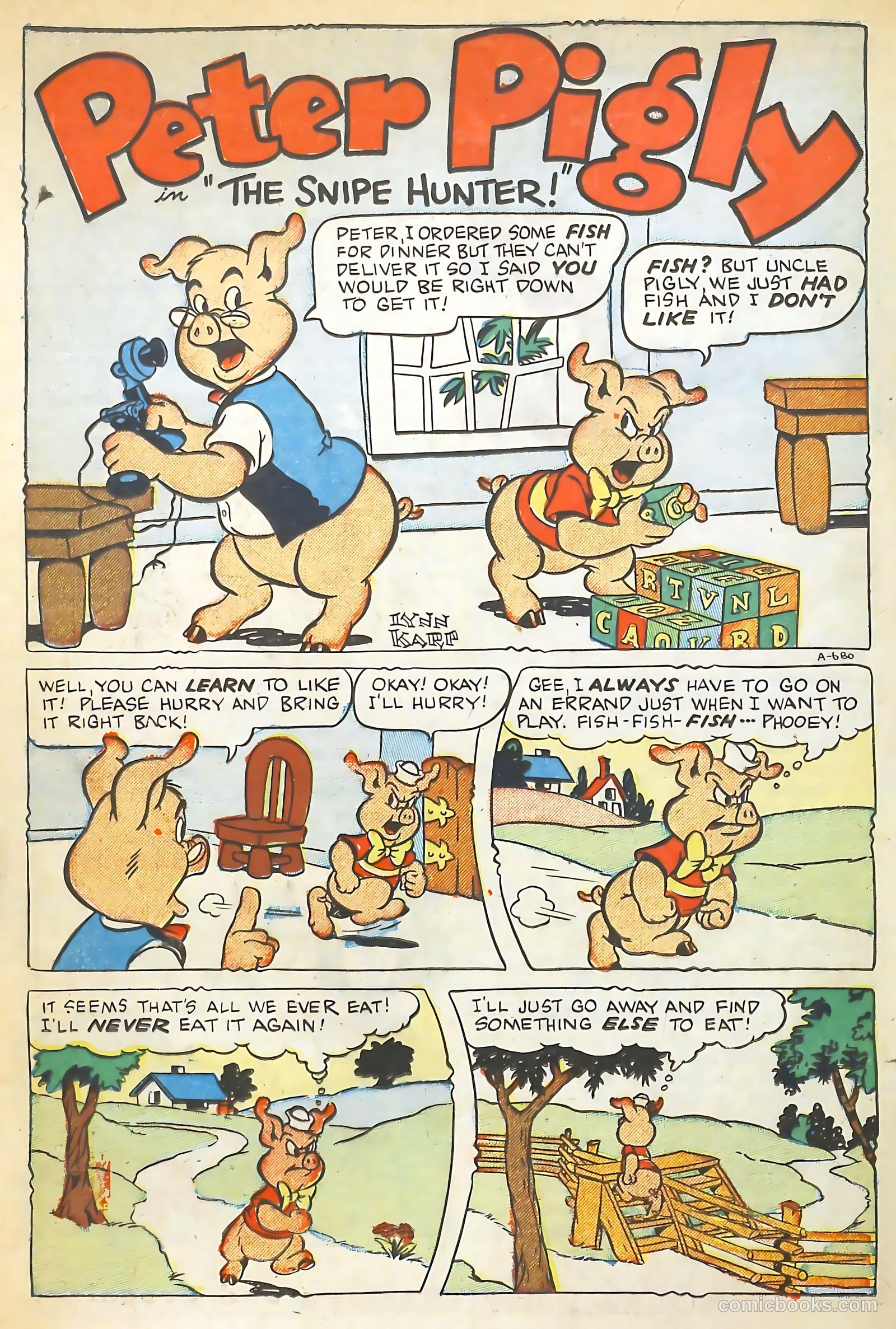 Goofy Comics #35 — page 20 of 36