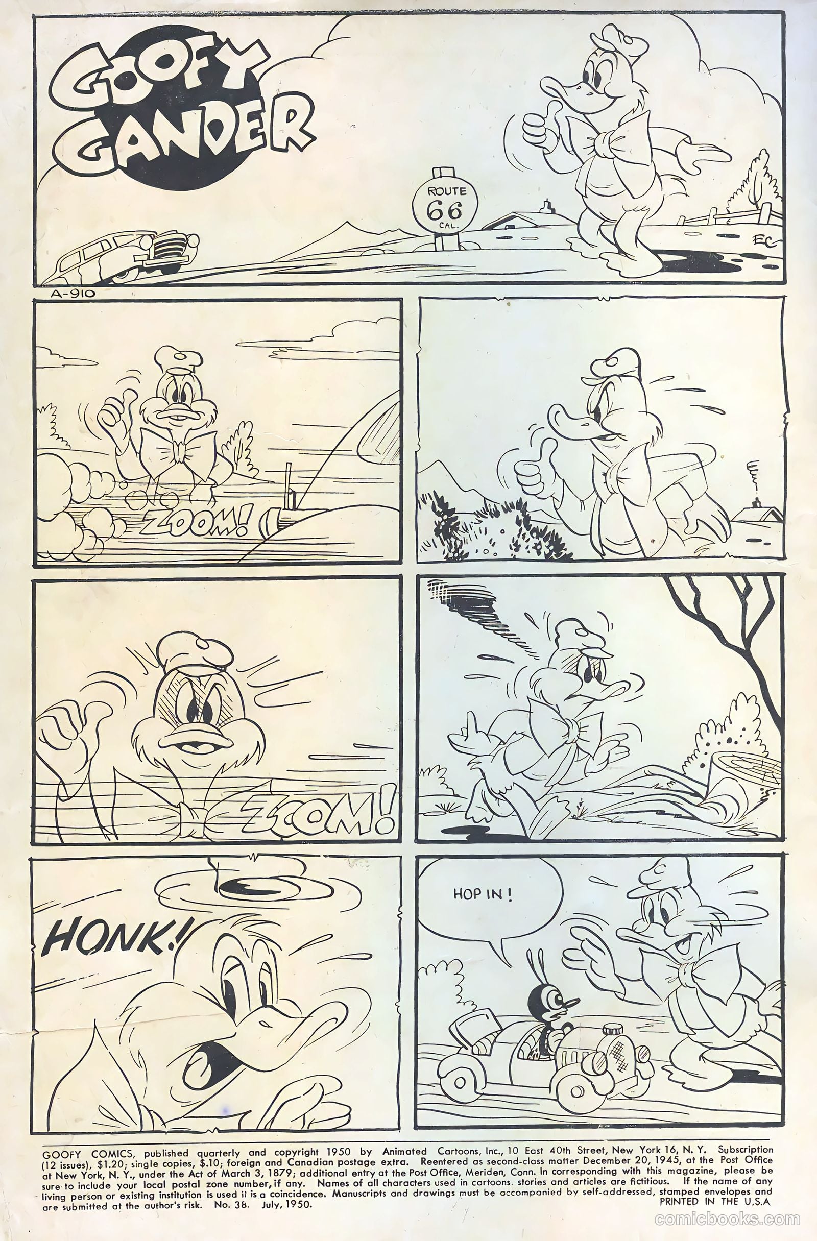 Goofy Comics #38 — page 2 of 36