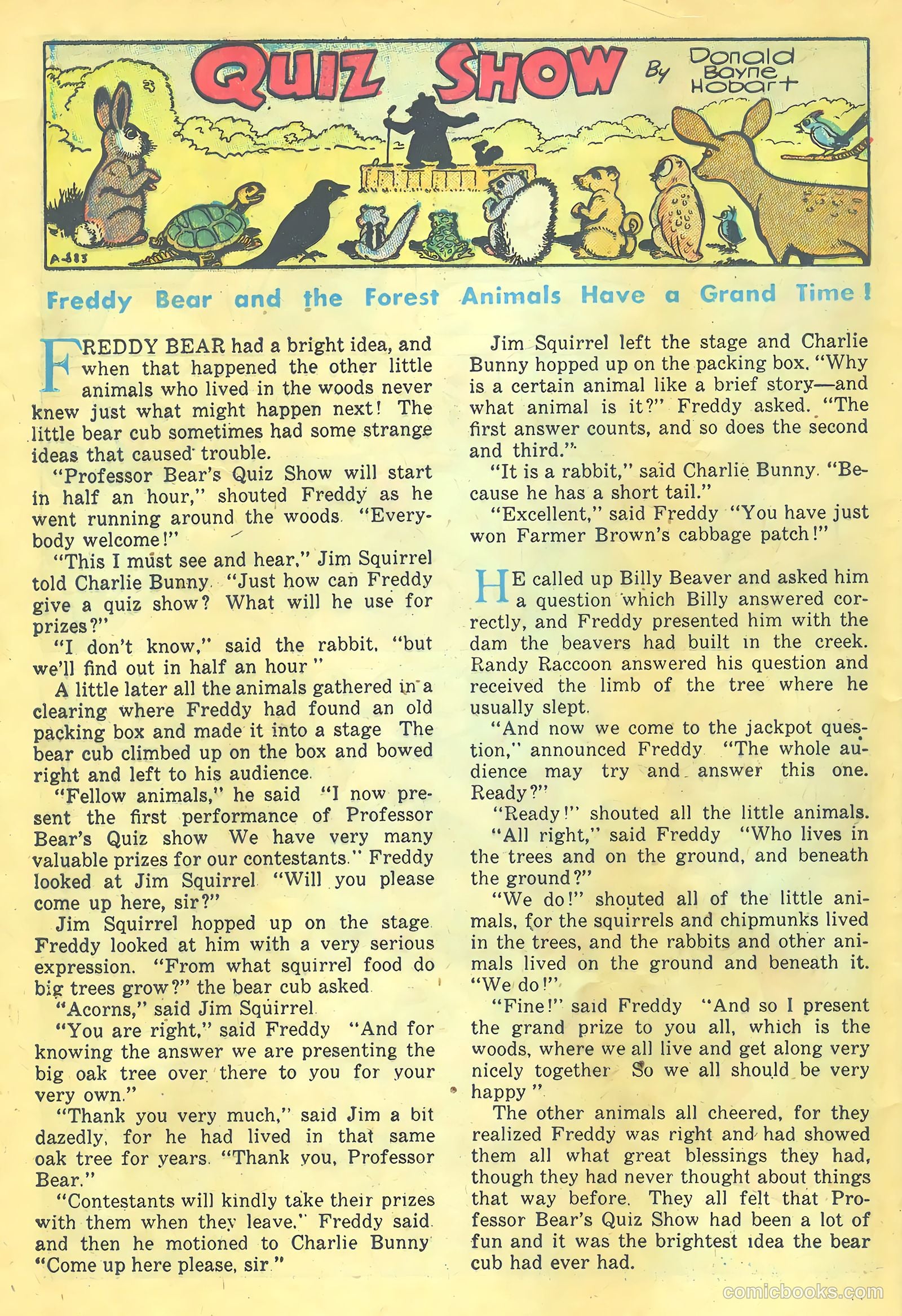 Goofy Comics #38 — page 32 of 36