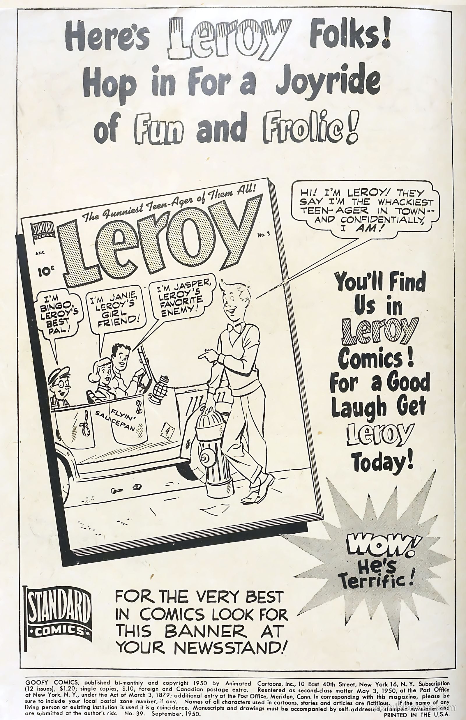 Goofy Comics #39 — page 2 of 36