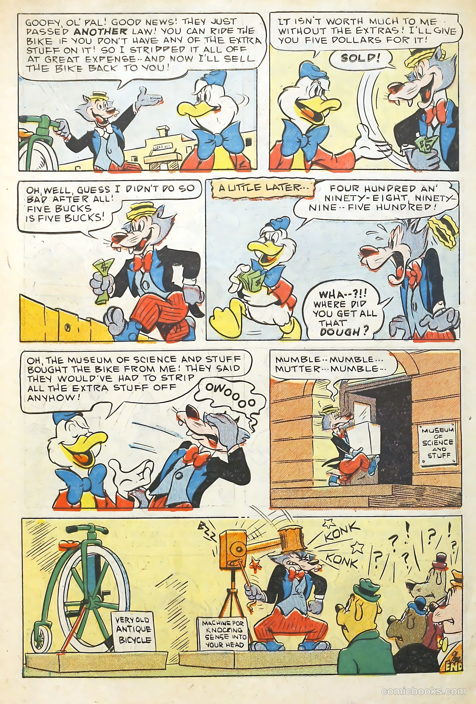 Goofy Comics #40 — page 34 of 36